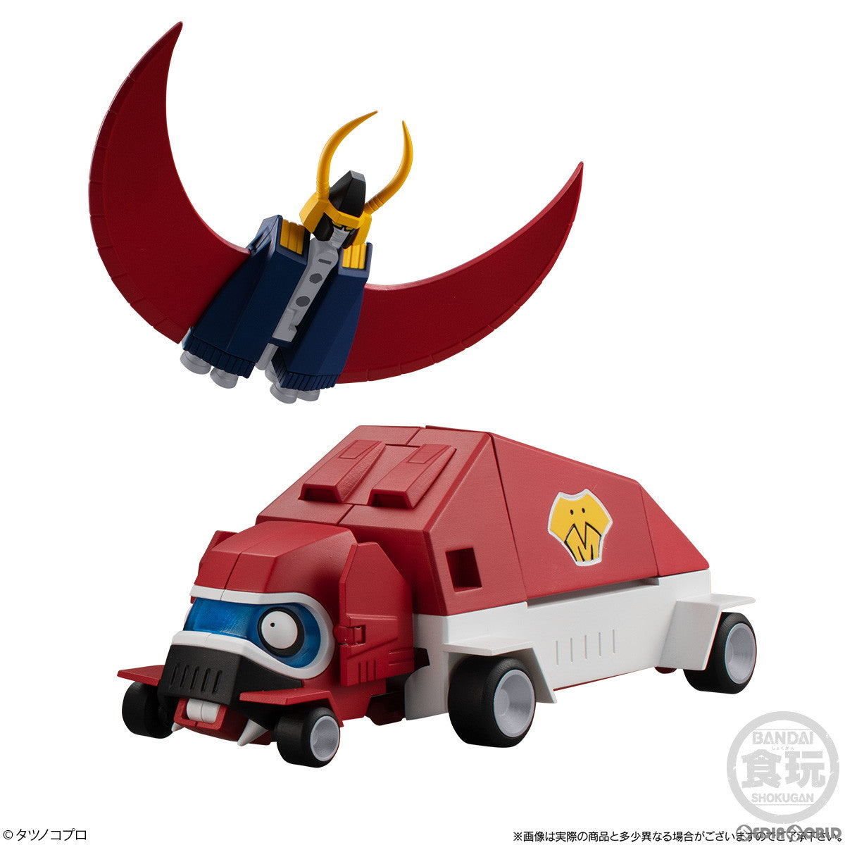 【新品即納】[PTM] (食玩) SMP[SHOKUGAN MODELING PROJECT] タイムボカンシリーズ 逆転イッパツマントッキュウマンモスセット プラモデル バンダイ(20230205)
