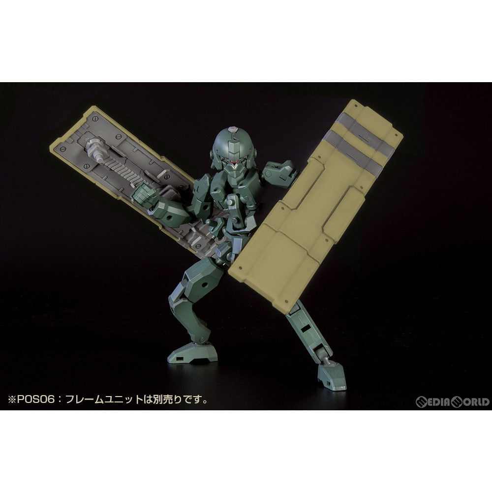 【新品即納】[PTM] プラアクト・オプション・シリーズ10:双盾3(ソウジュン3) (カーキ) プラモデル(PP149) PLUM(プラム) (20230127)