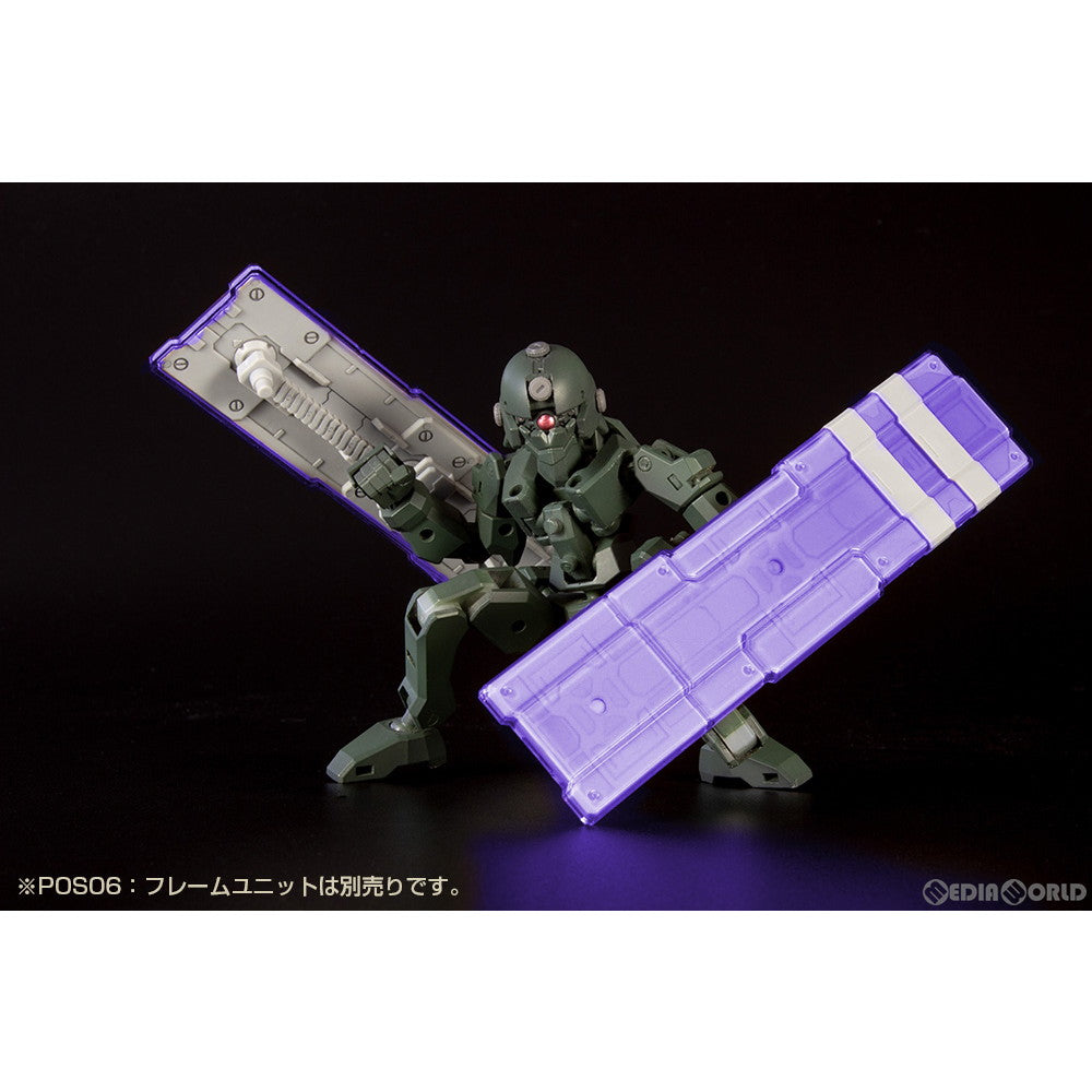 【新品即納】[PTM] プラアクト・オプション・シリーズ10:双盾4(ソウジュン4) (クリアパープル) プラモデル(PP150) PLUM(プラム) (20230127)