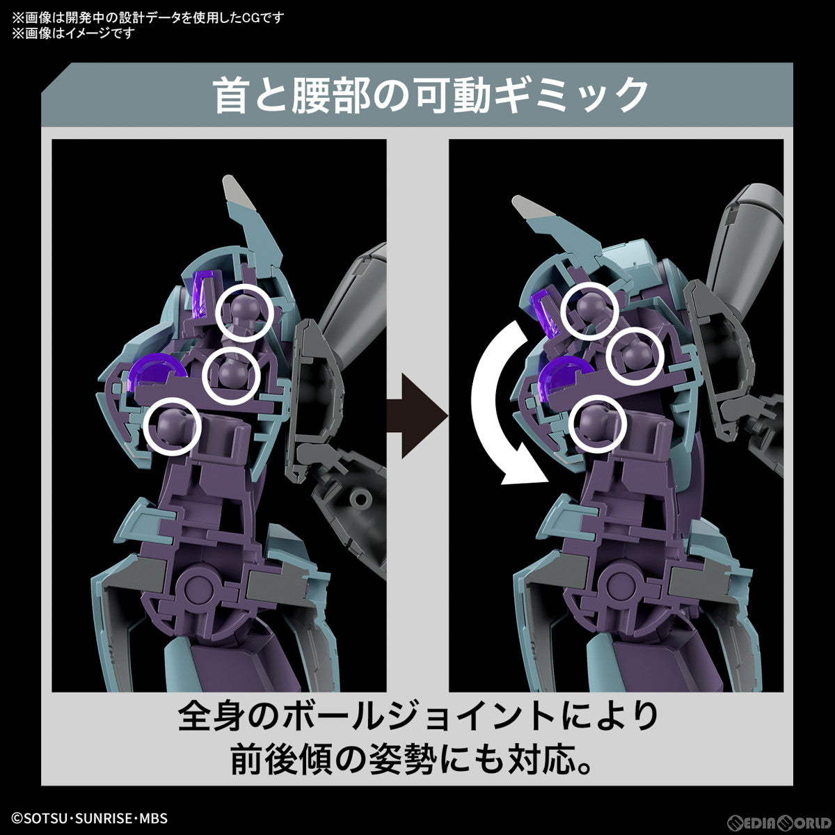 【新品即納】[PTM] HG 1/144 ハインドリー 機動戦士ガンダム 水星の魔女 プラモデル バンダイスピリッツ(20230217)