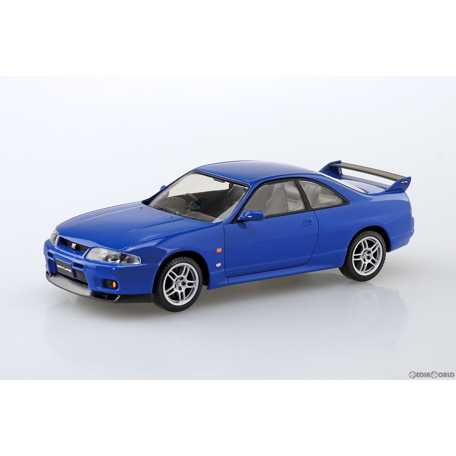【新品即納】[PTM] ザ・スナップキット No.15-E 1/32 ニッサン R33スカイラインGT-R(チャンピオンシップブルー) プラモデル(64580) アオシマ(20230204)