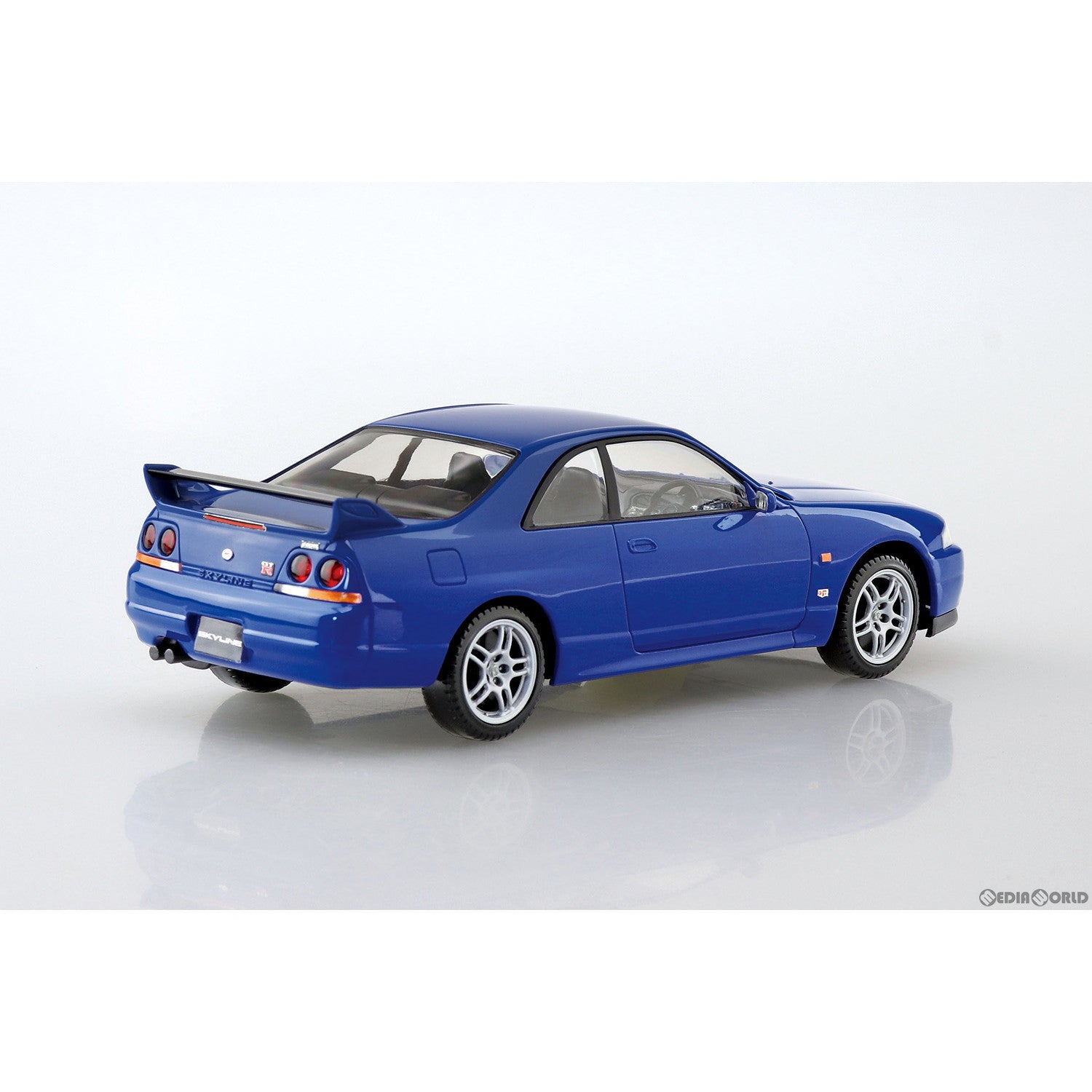 【新品即納】[PTM] ザ・スナップキット No.15-E 1/32 ニッサン R33スカイラインGT-R(チャンピオンシップブルー) プラモデル(64580) アオシマ(20230204)