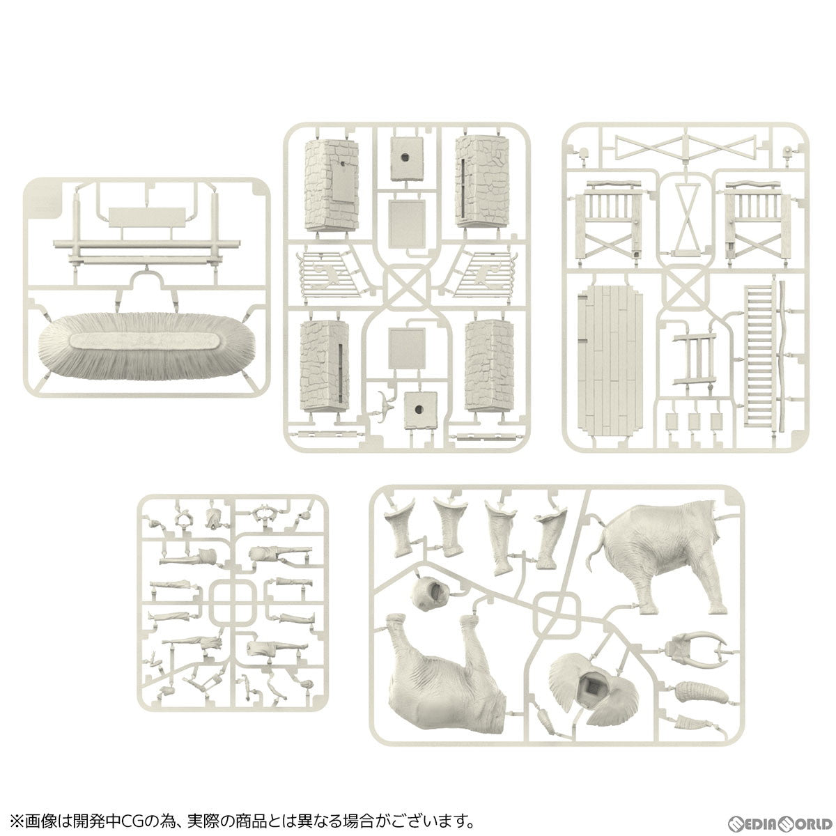 【新品即納】[PTM]ARTPLA 1/35 観光客とアフリカゾウセット プラモデル 海洋堂(20221231)