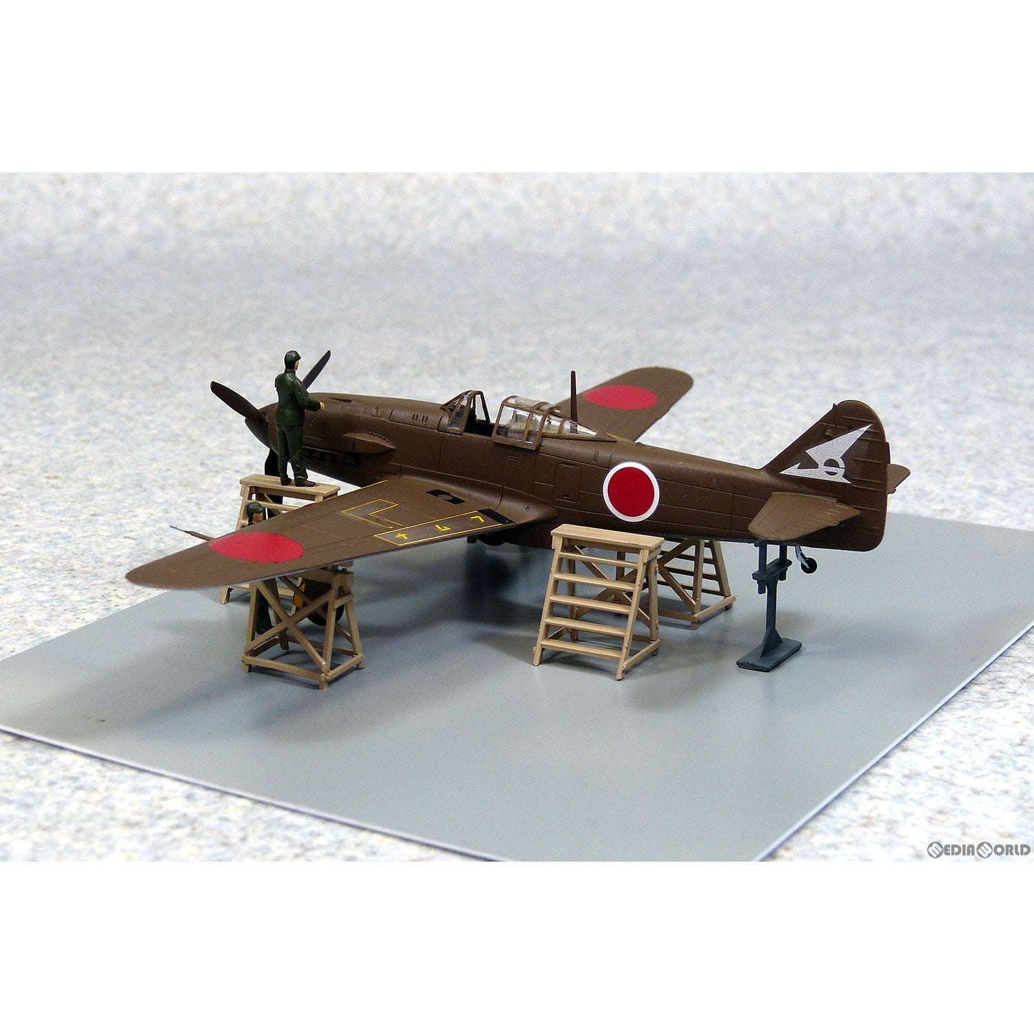 【新品即納】[PTM] 1/72 航空機 No.2 三式戦 飛燕 二型 キ61-II プラモデル(065686) アオシマ(20230218)