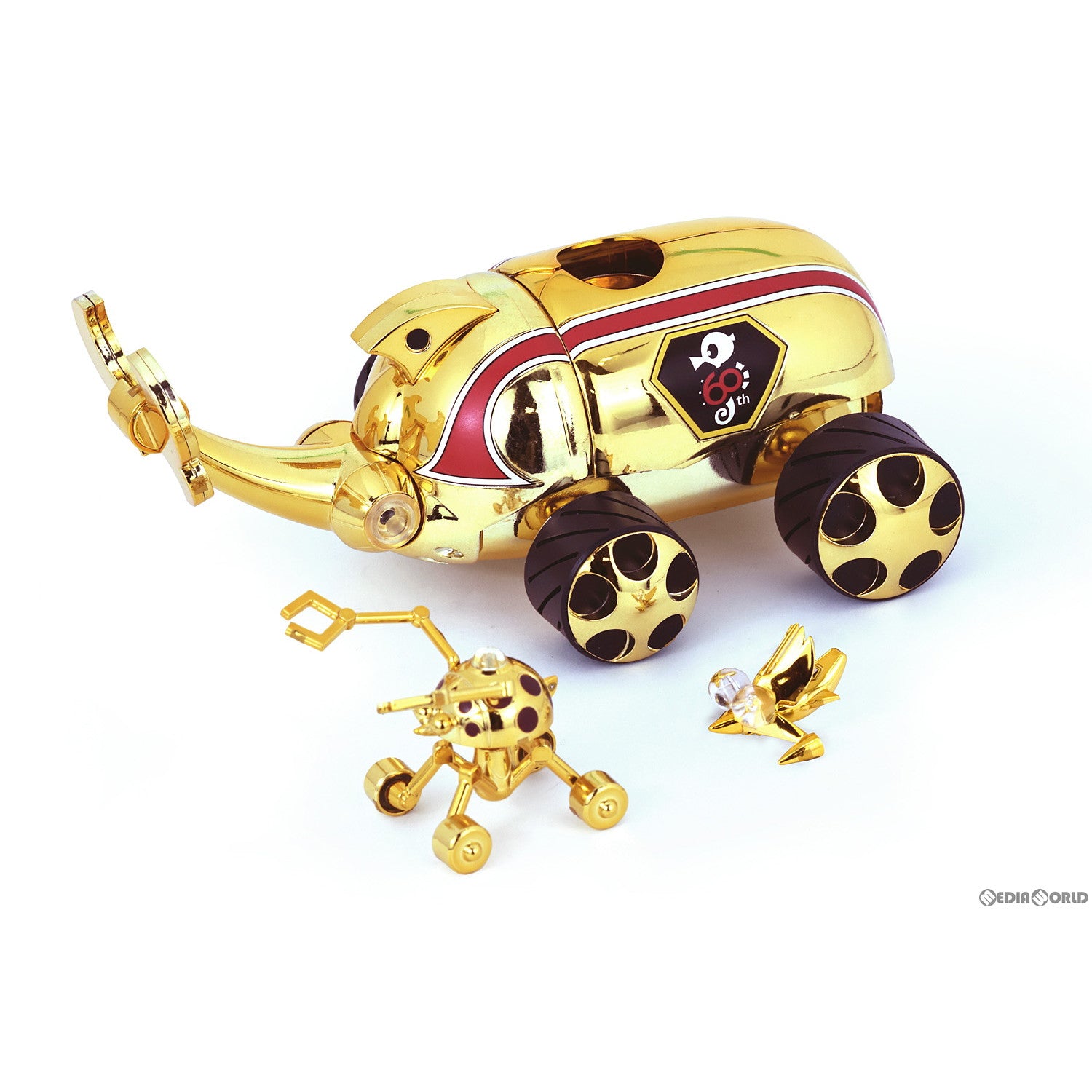 【新品即納】[PTM] 1/100 タイムメカブトン 60th 限定メタリックカラーVer. タイムボカンシリーズ プラモデル(BP015) ベルファイン(20230430)