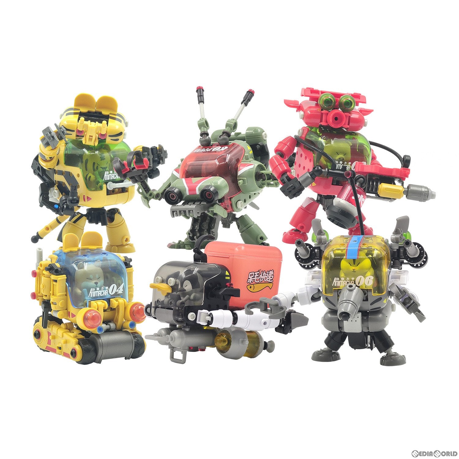 【新品即納】[BOX][PTM] キュートだが弱くない!アニメカブラインドボックス プラモデル(6個) RIHIO(リヒオ) (20230331)