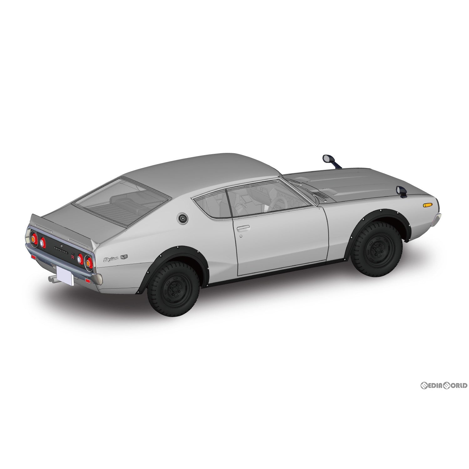 【新品即納】[PTM] ザ・スナップキット No.18-A 1/32 ニッサン C110スカイラインGT-R(シルバー) プラモデル(064641) アオシマ(20230520)