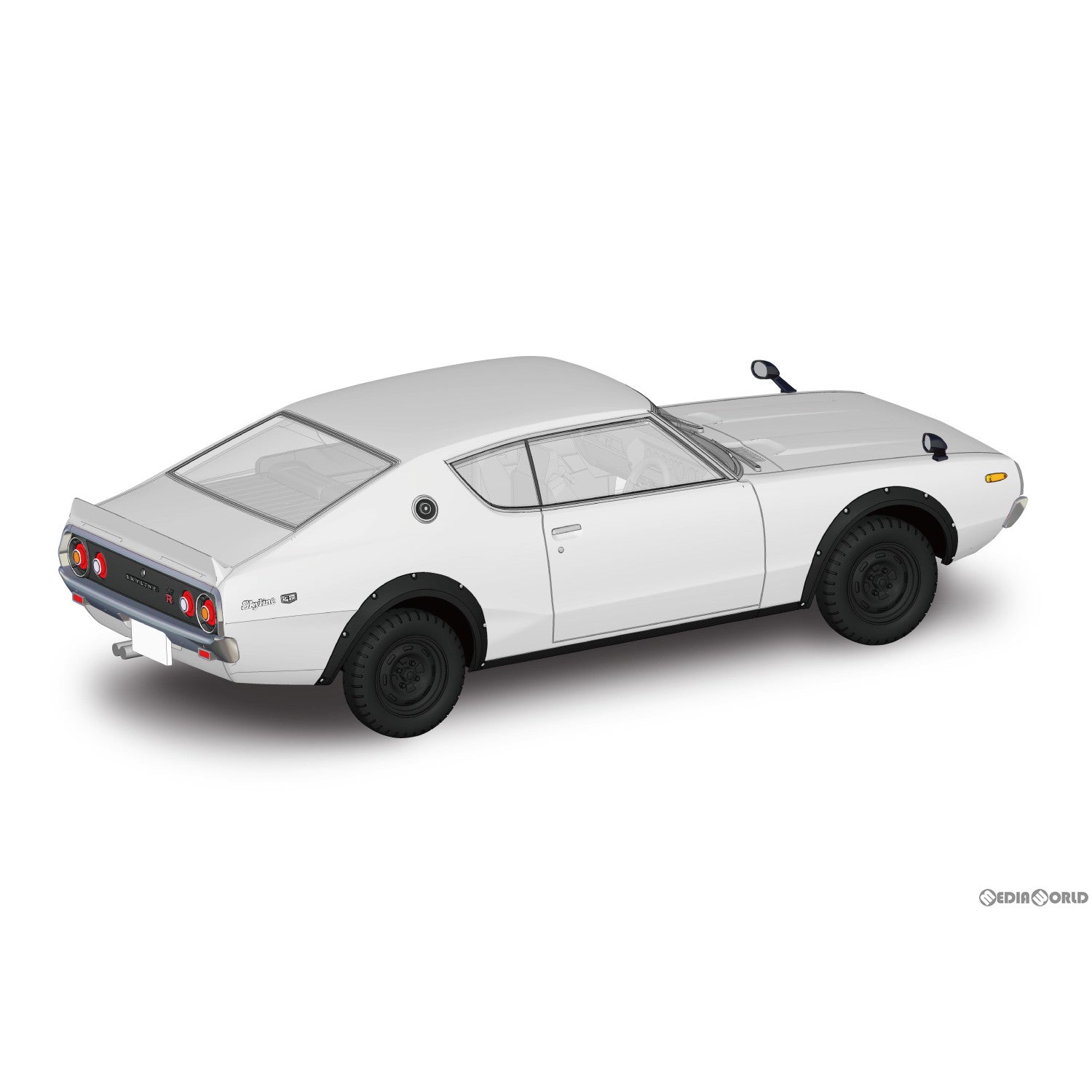 【新品即納】[PTM] ザ・スナップキット No.18-B 1/32 ニッサン C110スカイラインGT-R(ホワイト) プラモデル(064658) アオシマ(20230520)