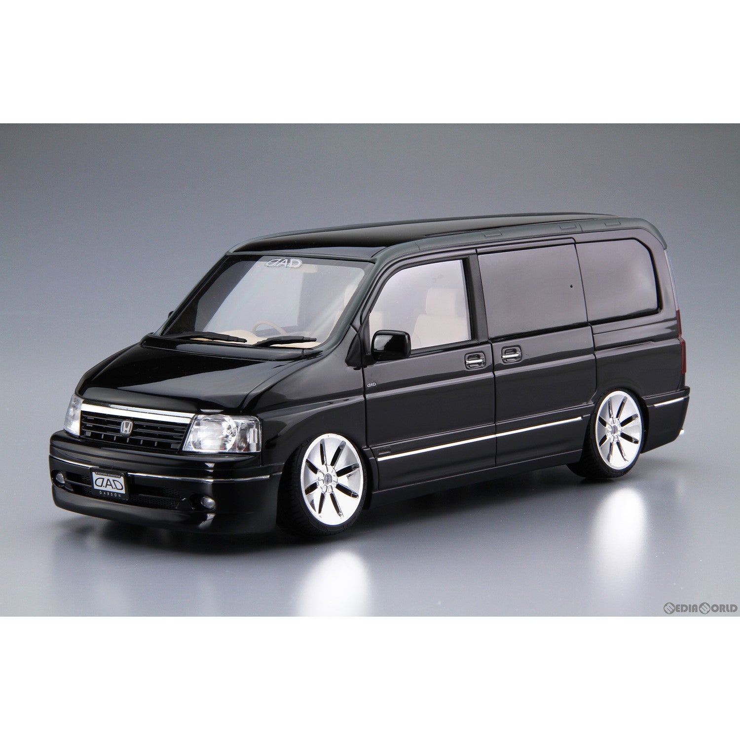 【新品即納】[PTM] ザ・チューンドカー No.48 1/24 D.A.D RF3 ステップワゴン '01(ホンダ) プラモデル(066706) アオシマ(20230615)