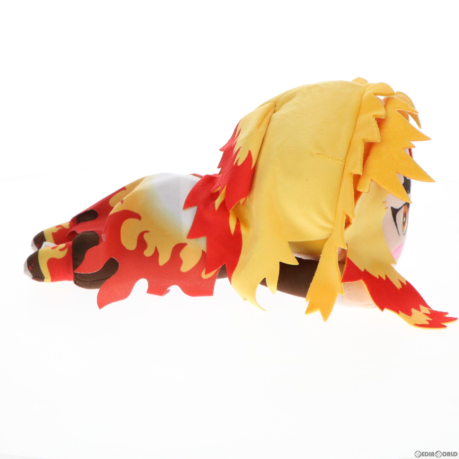 【中古即納】[STY] 煉獄杏寿郎(ノーマル) (れんごくきょうじゅろう) 寝そべりスペシャルぬいぐるみ『煉獄杏寿郎』 鬼滅の刃(1058040) セガ(20220310)