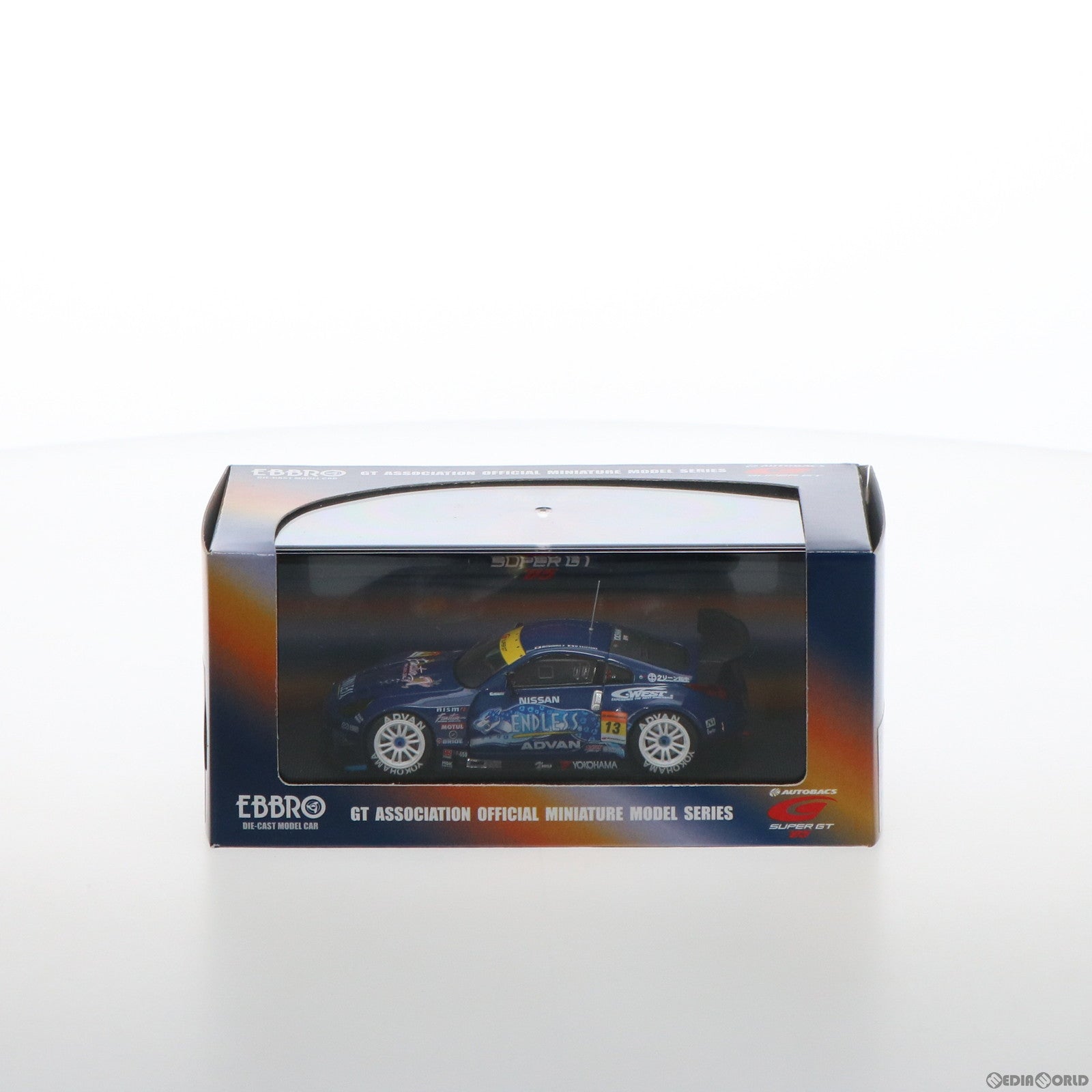 【中古即納】[MDL] オートバックス SUPER GT 2005シリーズ 1/43 エンドレス アドバン Z スーパーGT 2005 MOTUL #13(ブルー) 完成品 ミニカー(43702) EBBRO(エブロ) (20051120)
