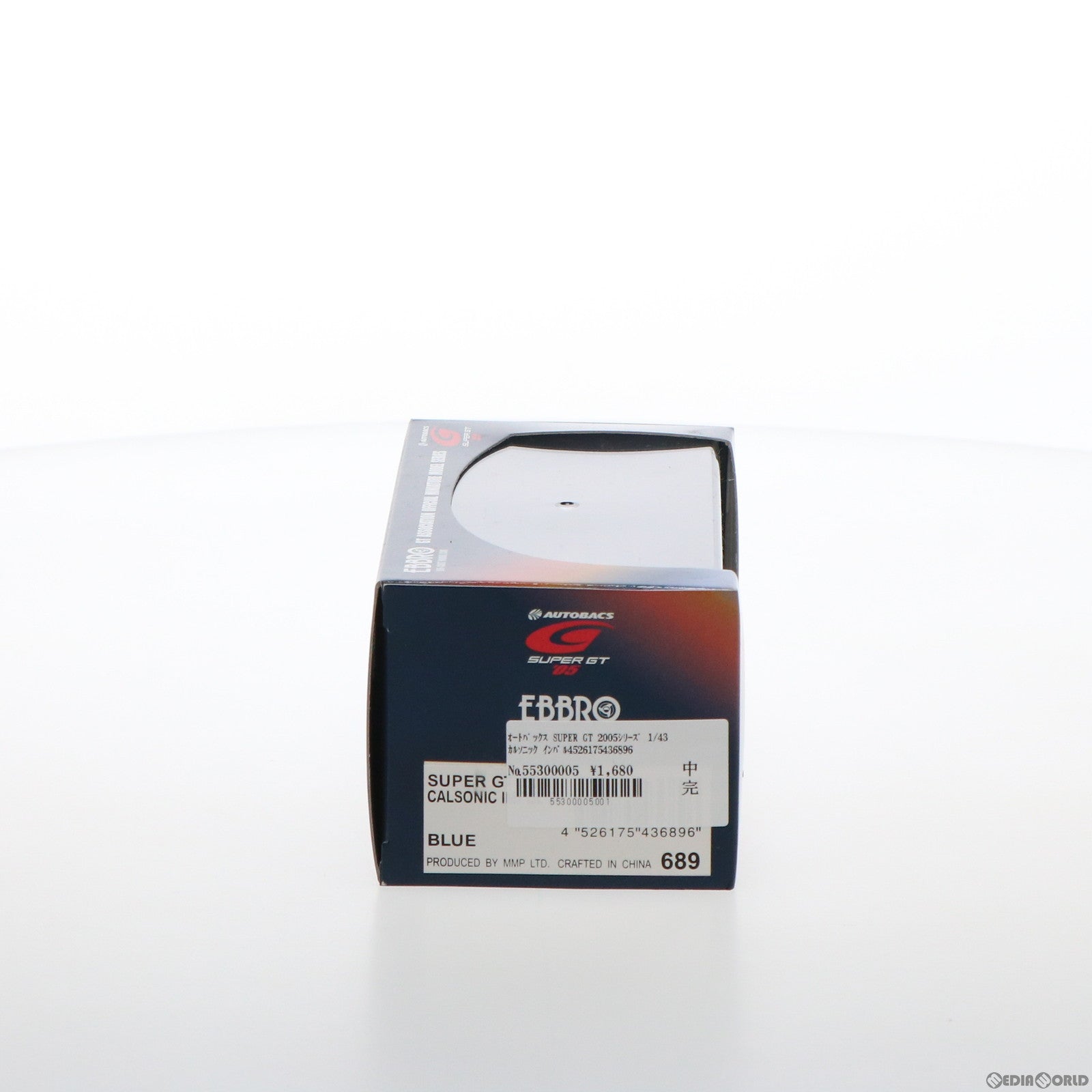 【中古即納】[MDL] オートバックス SUPER GT 2005シリーズ 1/43 カルソニック インパルスZ SuperGT'05 BRIDGESTONE #12(ブルー) 完成品 ミニカー(43689) EBBRO(エブロ) (20050920)