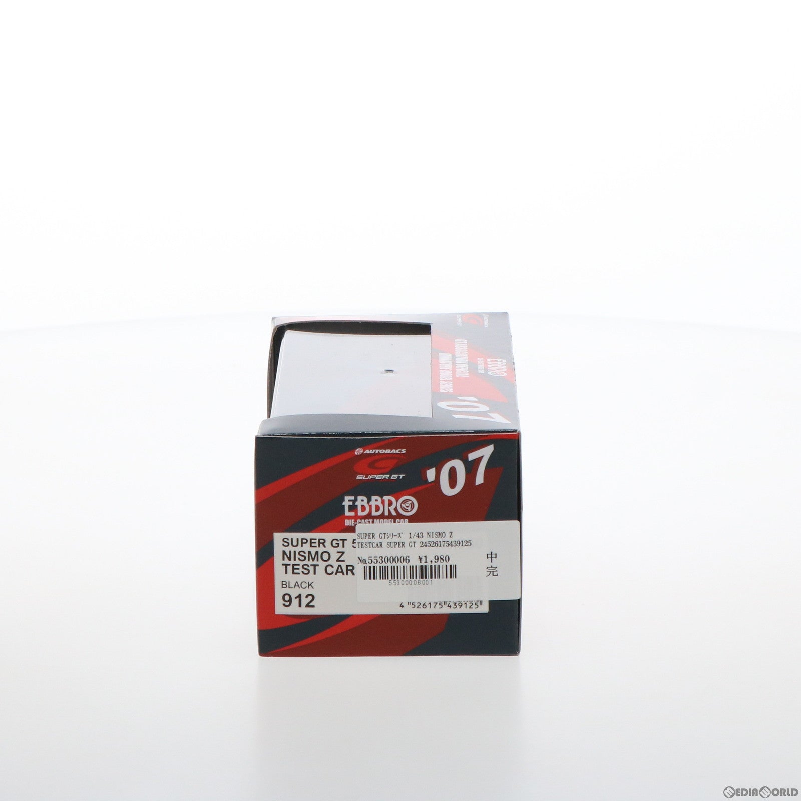 【中古即納】[MDL] SUPER GTシリーズ 1/43 NISMO Z TESTCAR SUPER GT 2007 #350 (ブラック) 完成品 ミニカー(43912) EBBRO(エブロ) (20070831)