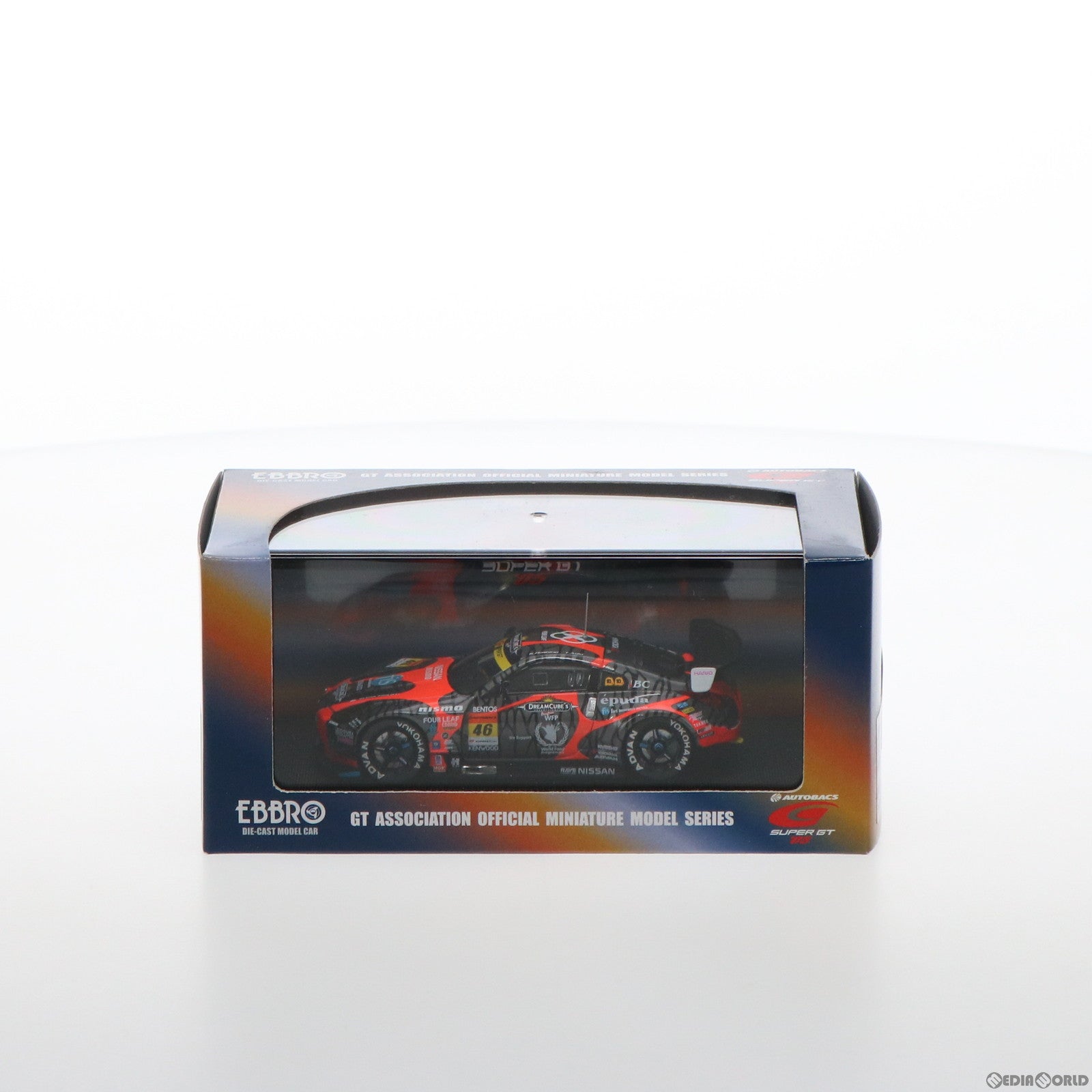 【中古即納】[MDL] オートバックス SUPER GT 2005シリーズ 1/43 ドリームキューブ アドバン Z スーパーGT300 2005 #46(グレー×ピンク) 完成品 ミニカー(43704) EBBRO(エブロ) (20051020)