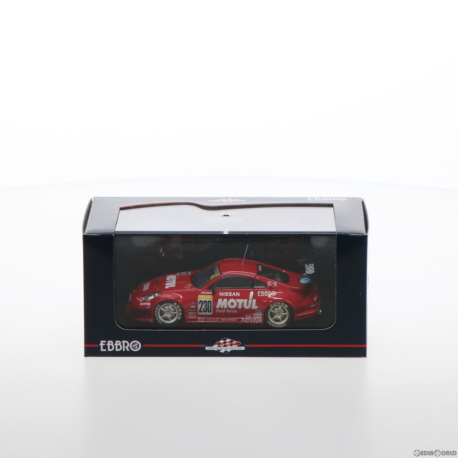 【中古即納】[MDL] RACING CAR COLLECTION 1/43 モチュール アドバンZ 鈴鹿1000km 2004 #230(レッド) 完成品 ミニカー(43632) EBBRO(エブロ) (20050620)