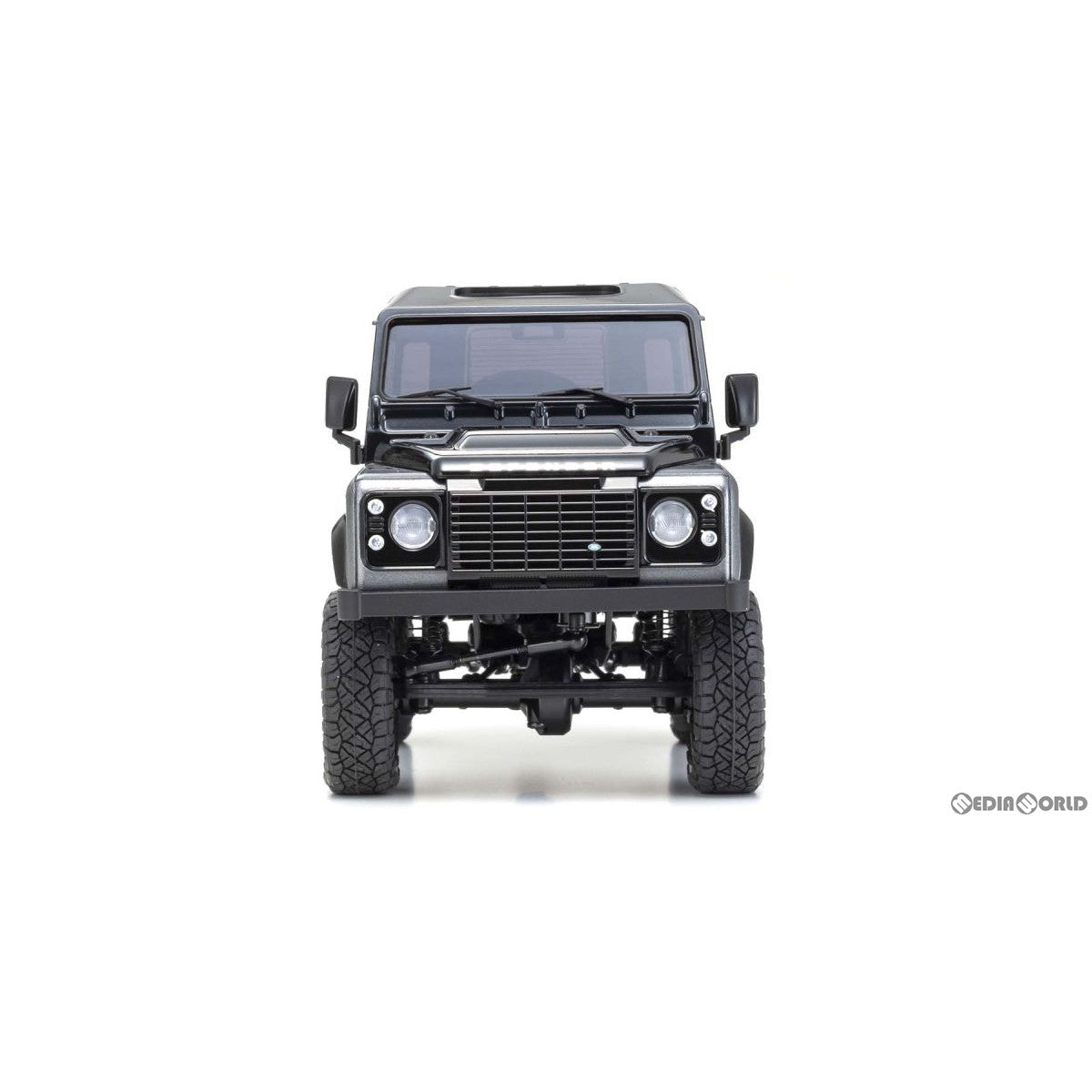 【新品】【お取り寄せ】[RC] ミニッツ4×4シリーズ ラジオコントロール 電動 クローリングカー レディセット ランドローバー ディフェンダー 90 オートバイオグラフィー(コリスグレー/サントリーニブラック) 2.4GHz仕様 ラジコン(32526GM) 京商(20220630)