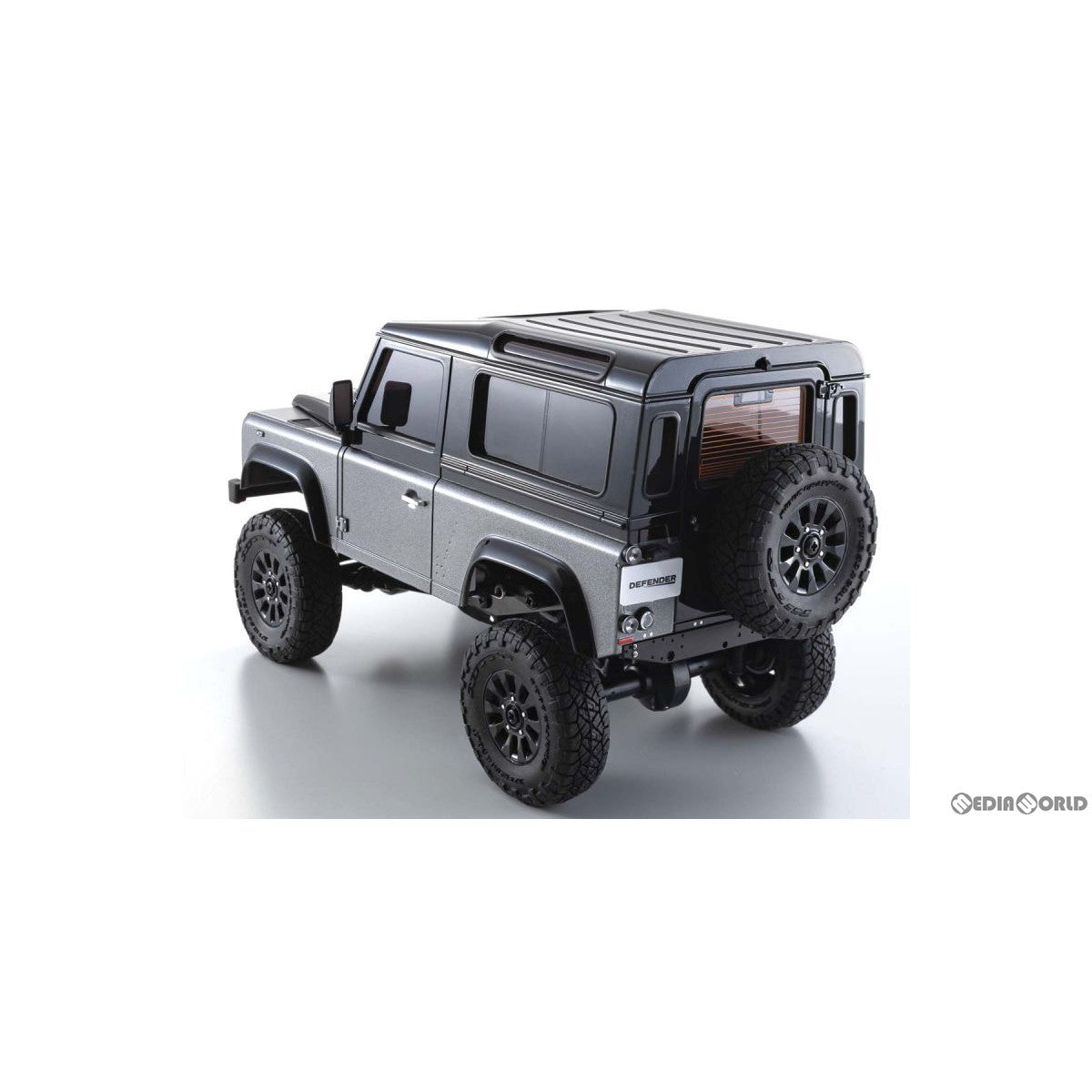 【新品】【お取り寄せ】[RC] ミニッツ4×4シリーズ ラジオコントロール 電動 クローリングカー レディセット ランドローバー ディフェンダー 90 オートバイオグラフィー(コリスグレー/サントリーニブラック) 2.4GHz仕様 ラジコン(32526GM) 京商(20220630)