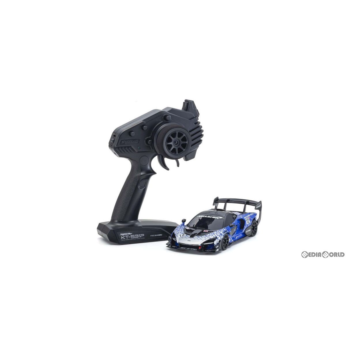 【新品】【お取り寄せ】[RC] ミニッツRWDシリーズ MR03RWD レディセット マクラーレン セナ GTR ブルー 2.4GHz仕様 ラジコン(32340BL) 京商(20220601)