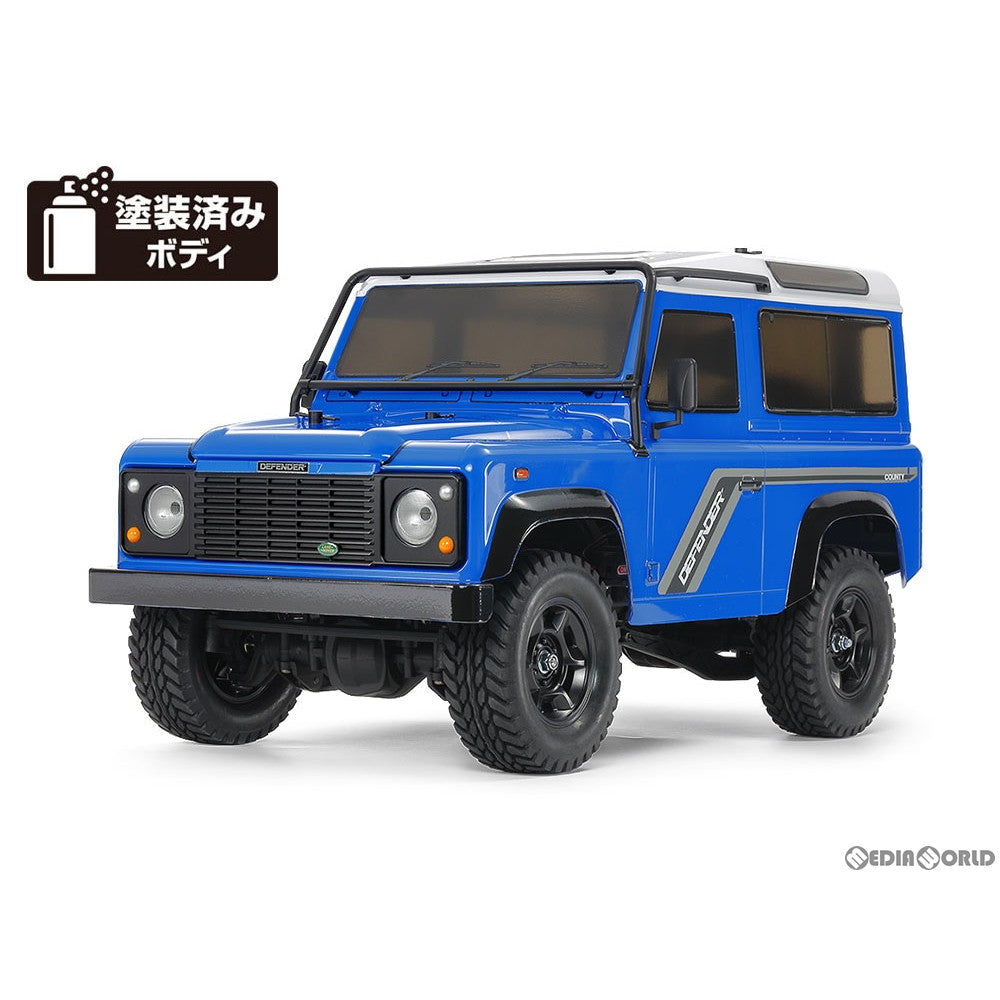 【新品】【お取り寄せ】[RC] 電動RCカーシリーズ(特別企画) No.178 1/10RC 1990 ランドローバー ディフェンダー 90 塗装済みライトブルーボディ(CC-02シャーシ) 組み立てキット ラジコン(47478) タミヤ(20220729)