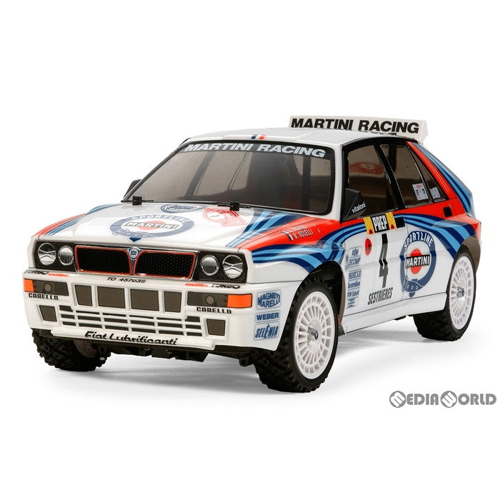 【新品】【お取り寄せ】[RC] 電動RCカーシリーズ No.570 1/10RC ランチア デルタ インテグラーレ(TT-02シャーシ) 組み立てキット ラジコン(58570) タミヤ(20130731)