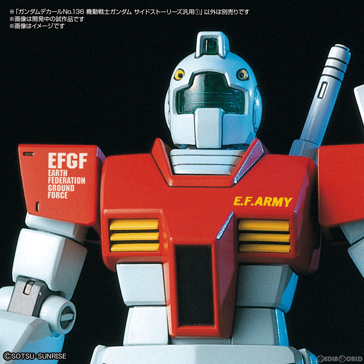 【新品即納】[DIY] ガンダムデカールNo.136 機動戦士ガンダム サイドストーリーズ汎用1 プラモデル用デカール バンダイスピリッツ(20230318)