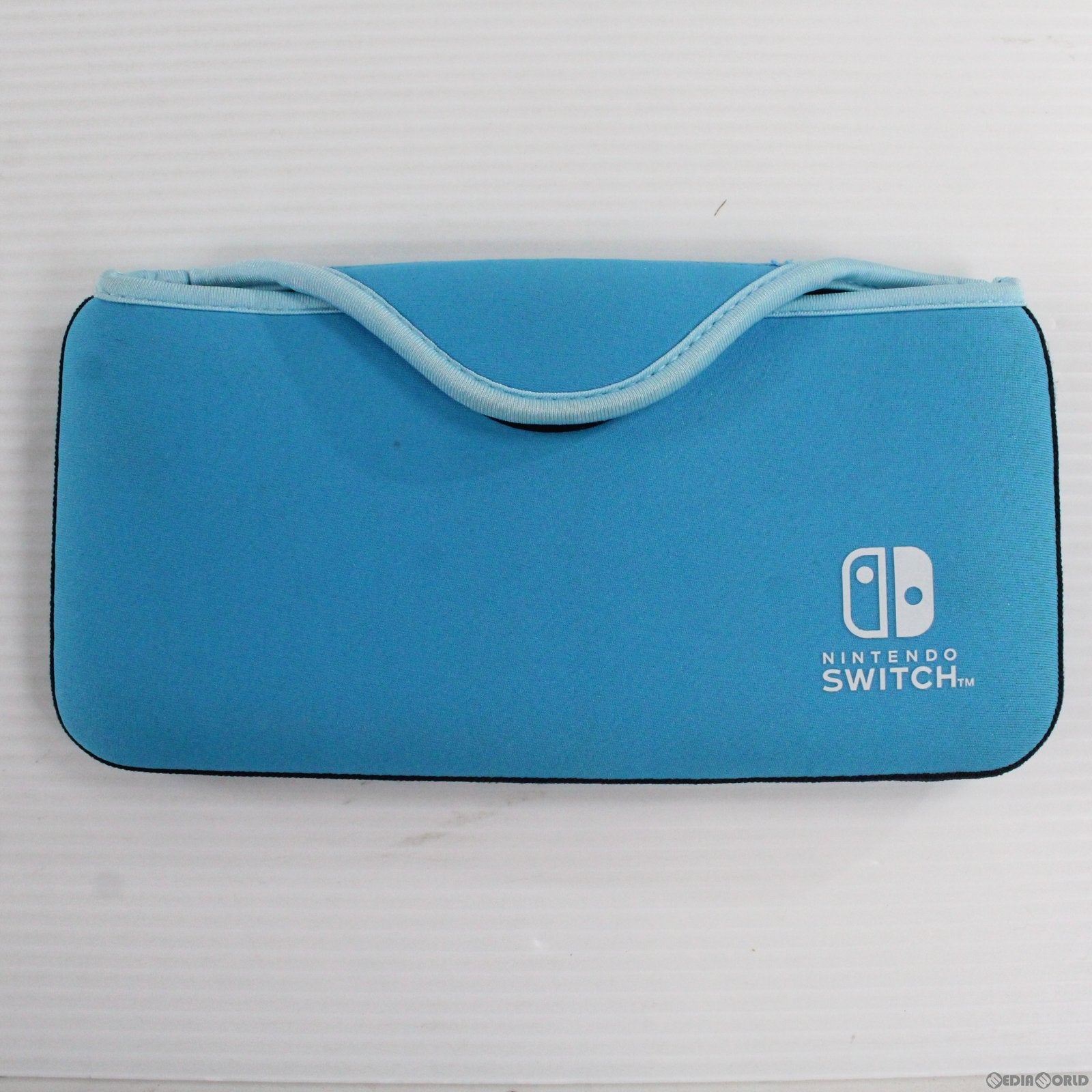 【中古即納】[ACC][Switch] QUICK POUCH for Nintendo Switch Lite(クイックポーチ フォー ニンテンドースイッチライト) セルリアンブルー キーズファクトリー(HQP-001-1) (20190920)