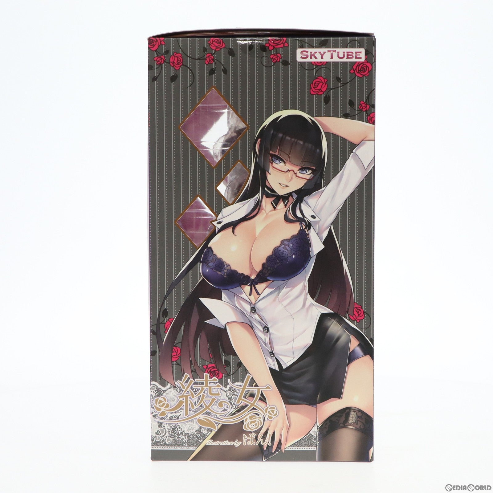 中古即納】[FIG]ポストカード2枚付属 綾女(あやめ) illustration by ばん! 1/6 完成品 フィギュア(AX-1122)  SkyTube(スカイチューブ)