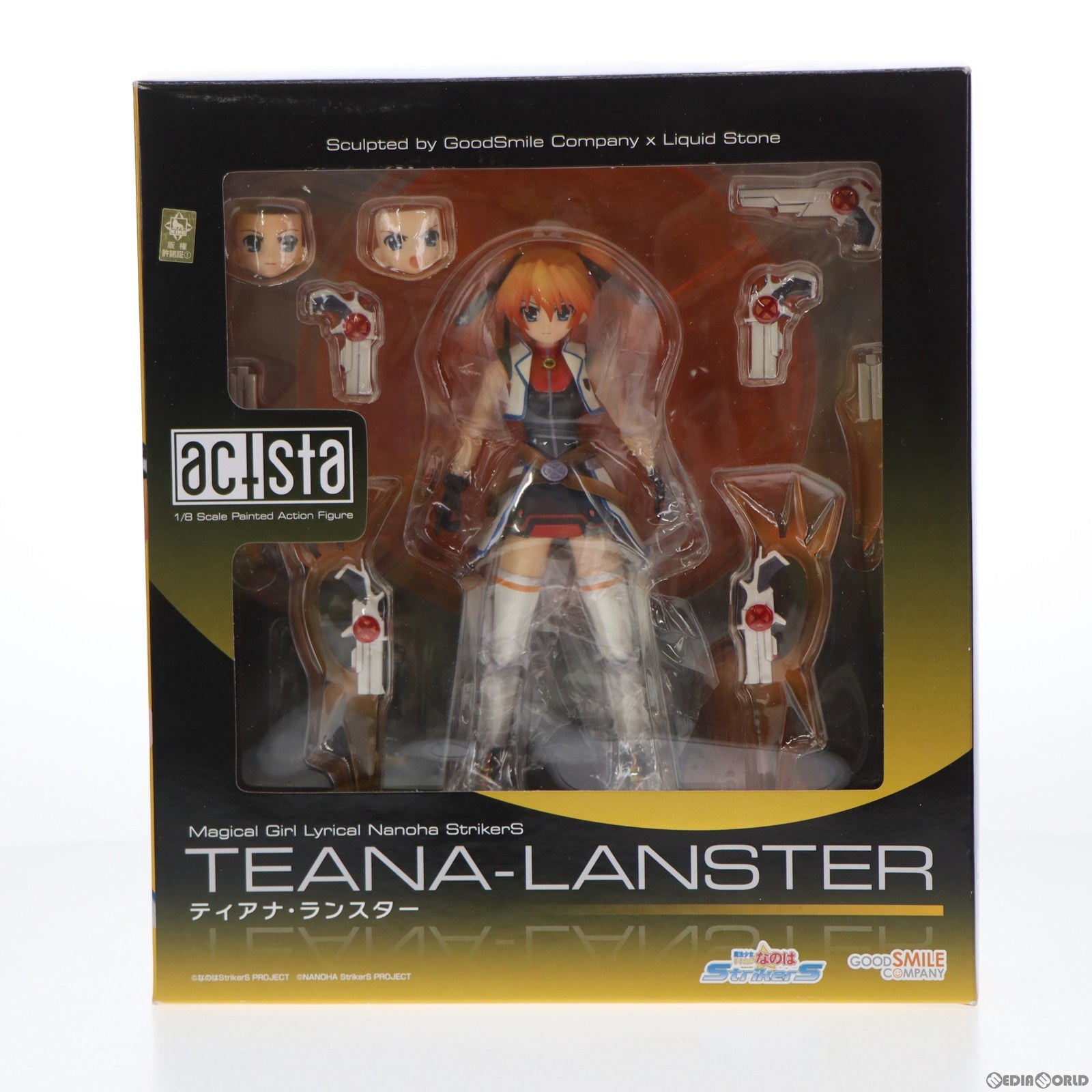 【中古即納】[FIG]actsta(アクスタ) ティアナ・ランスター 魔法少女リリカルなのはStrikerS(ストライカーズ) 完成品 可動フィギュア グッドスマイルカンパニー(20100718)