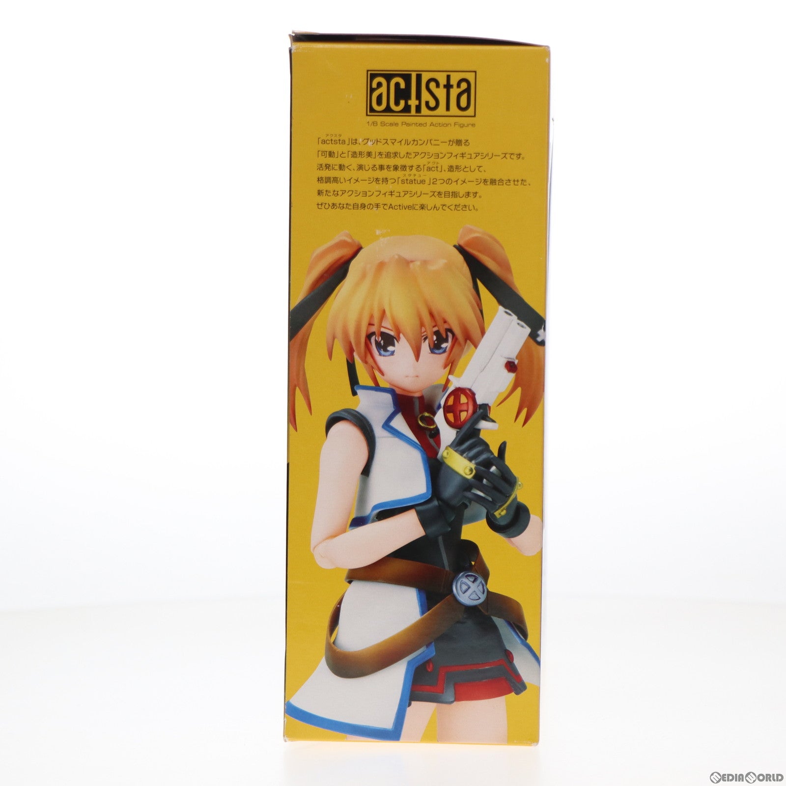 【中古即納】[FIG]actsta(アクスタ) ティアナ・ランスター 魔法少女リリカルなのはStrikerS(ストライカーズ) 完成品 可動フィギュア グッドスマイルカンパニー(20100718)