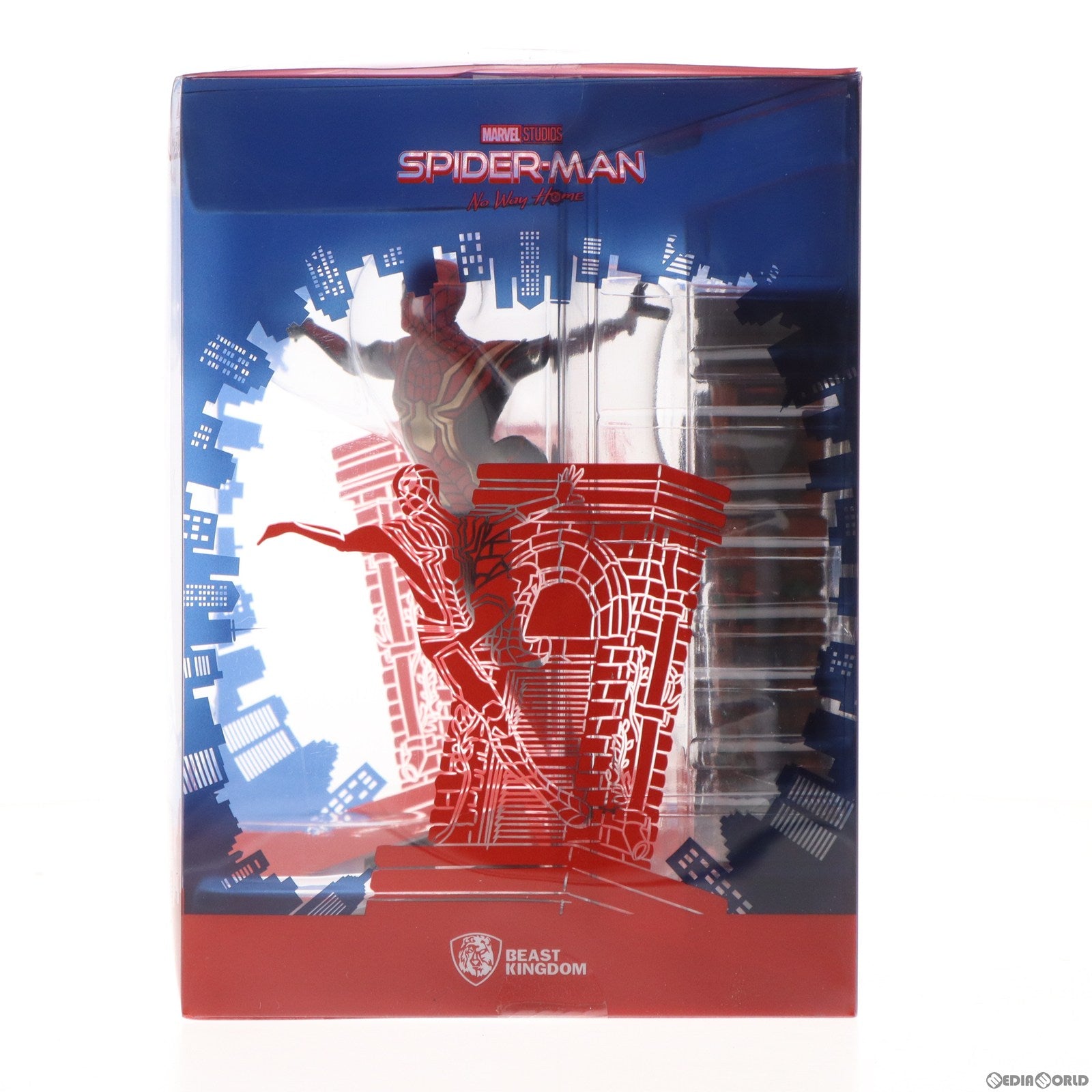 【中古即納】[FIG] Dステージ #101 スパイダーマン(インテグレーテッドスーツ) ジオラマ・スタチュー スパイダーマン:ノー・ウェイ・ホーム 完成品 フィギュア(DS-101) ビースト・キングダム/ホットトイズ(20220930)