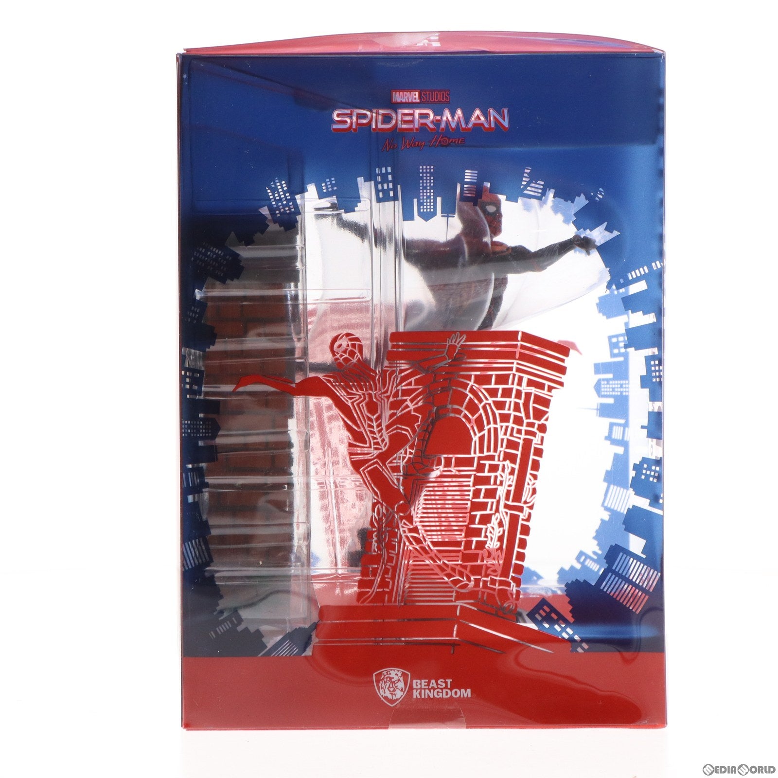 【中古即納】[FIG] Dステージ #101 スパイダーマン(インテグレーテッドスーツ) ジオラマ・スタチュー スパイダーマン:ノー・ウェイ・ホーム 完成品 フィギュア(DS-101) ビースト・キングダム/ホットトイズ(20220930)
