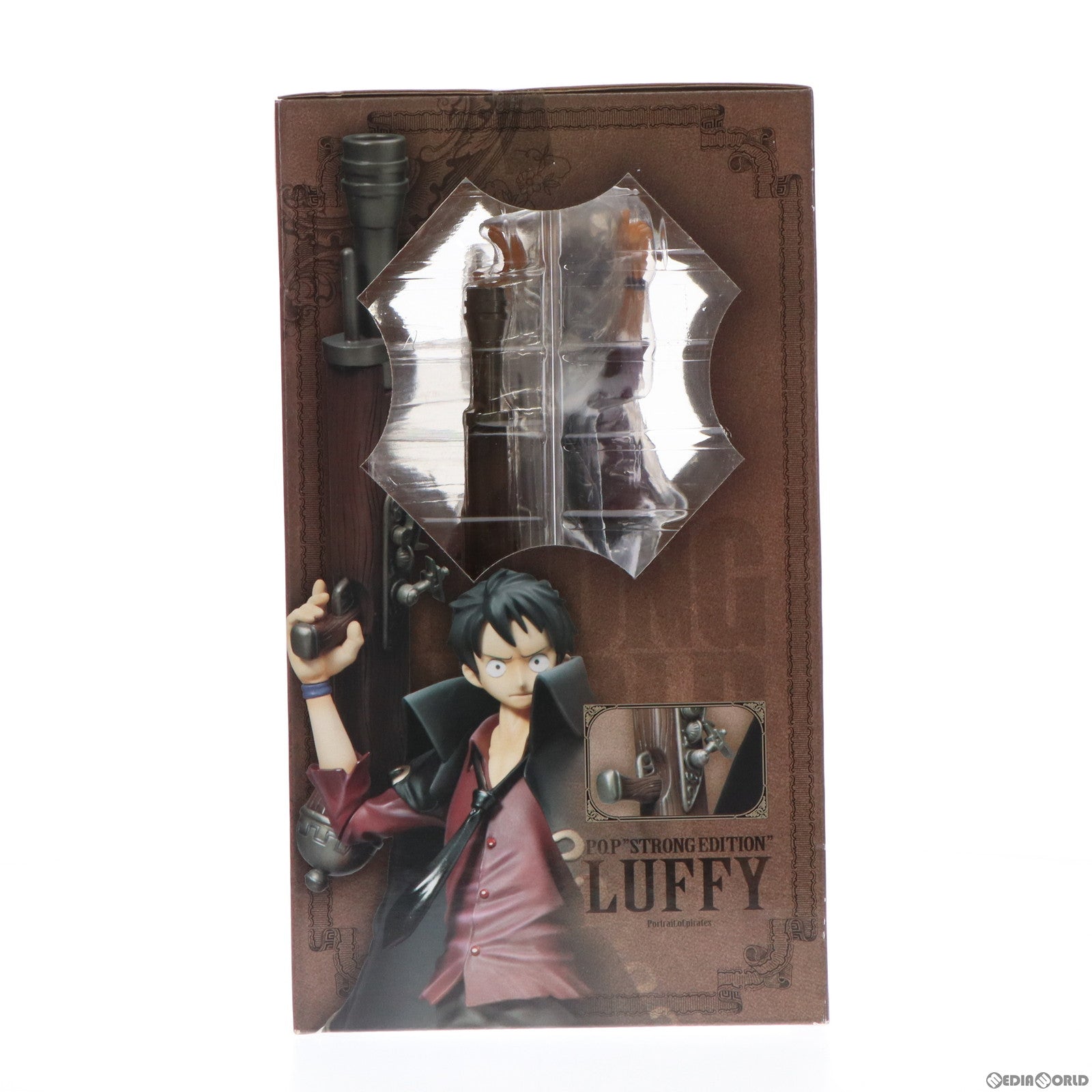 【中古即納】[FIG]Portrait.Of.Pirates P.O.P STRONG EDITION モンキー・D・ルフィ ONE PIECE FILM STRONG WORLD(ワンピース フィルム ストロングワールド) 1/8 完成品 フィギュア メガハウス(20091231)