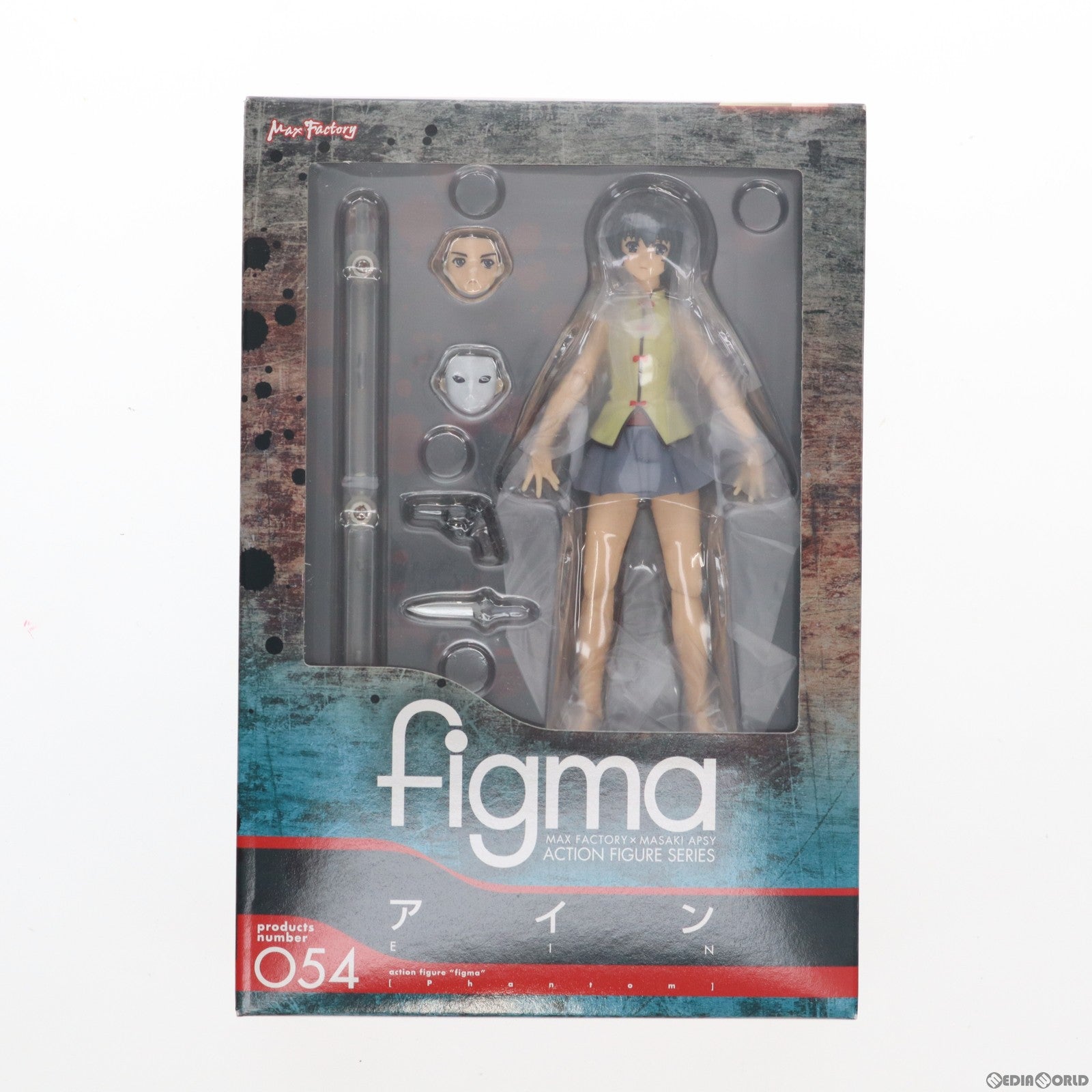 【中古即納】[FIG]figma(フィグマ) 054 アイン Phantom 〜Requiem for the Phantom〜 完成品 可動フィギュア マックスファクトリー(20100131)