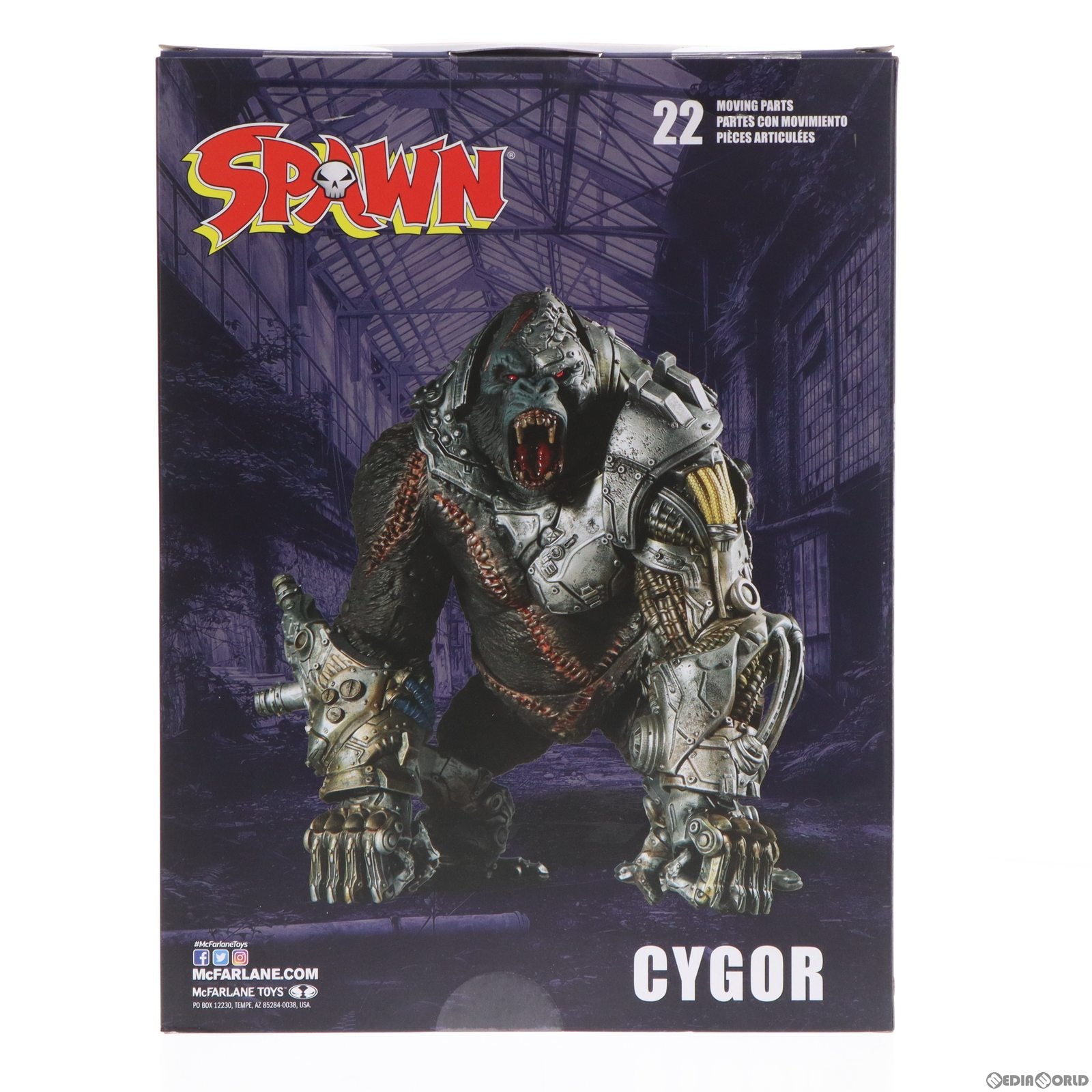 中古即納】[FIG]サイ・ゴー SPAWN(スポーン) 7インチ アクションフィギュア マクファーレン・トイズ/ホットトイズ