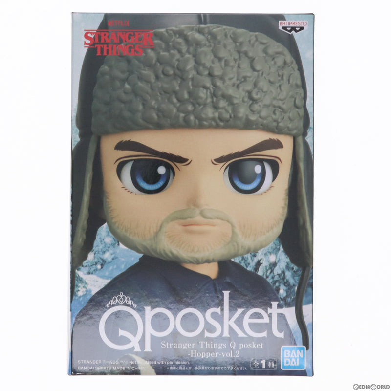 【中古即納】[FIG]ホッパー ストレンジャー・シングス 未知の世界 Q posket-Hopper-vol.2 フィギュア  プライズ(2615630) バンプレスト(20220531)