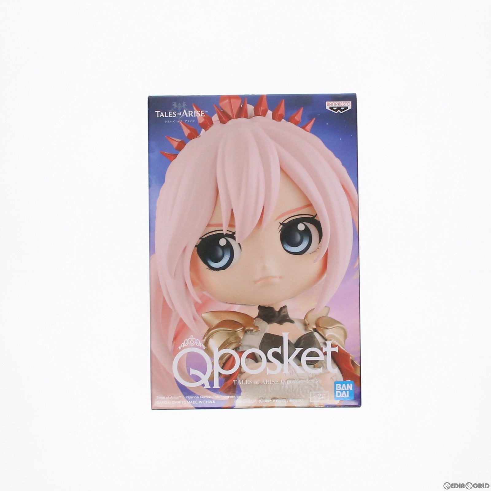 【中古即納】[FIG] シオン B(衣装ブラック) テイルズ オブ アライズ Q posket-シオン- フィギュア プライズ(2607221) バンプレスト(20220930)