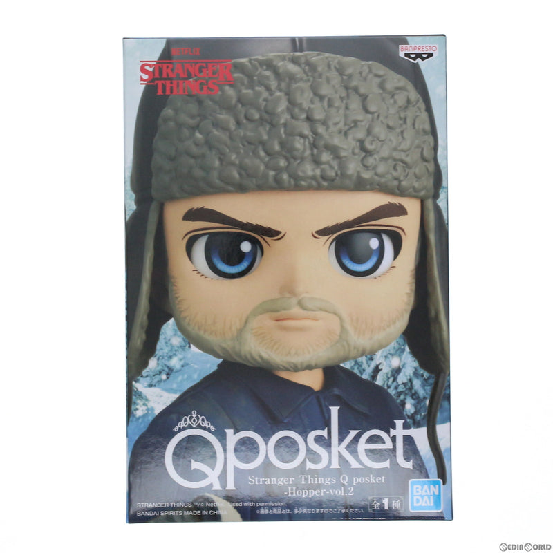 【中古即納】[FIG]ホッパー ストレンジャー・シングス 未知の世界 Q posket-Hopper-vol.2 フィギュア  プライズ(2615630) バンプレスト(20220531)