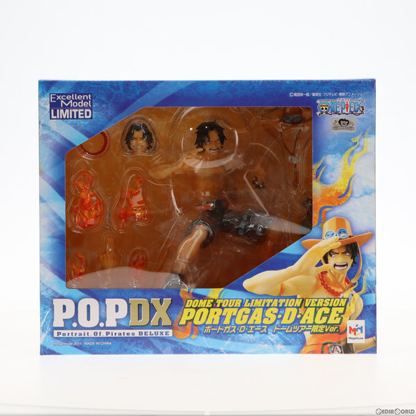 中古即納】[FIG]Portrait.Of.Pirates P.O.P NEO-DX ポートガス・D・エース ドームツアー限定ver. ONE  PIECE(ワンピース) 完成品 フィギュア メガハウス