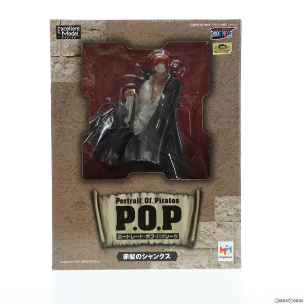 【中古即納】[FIG]Portrait.Of.Pirates P.O.P NEO-4 赤髪のシャンクス ONE PIECE(ワンピース) 1/8 完成品 フィギュア メガハウス(20080522)