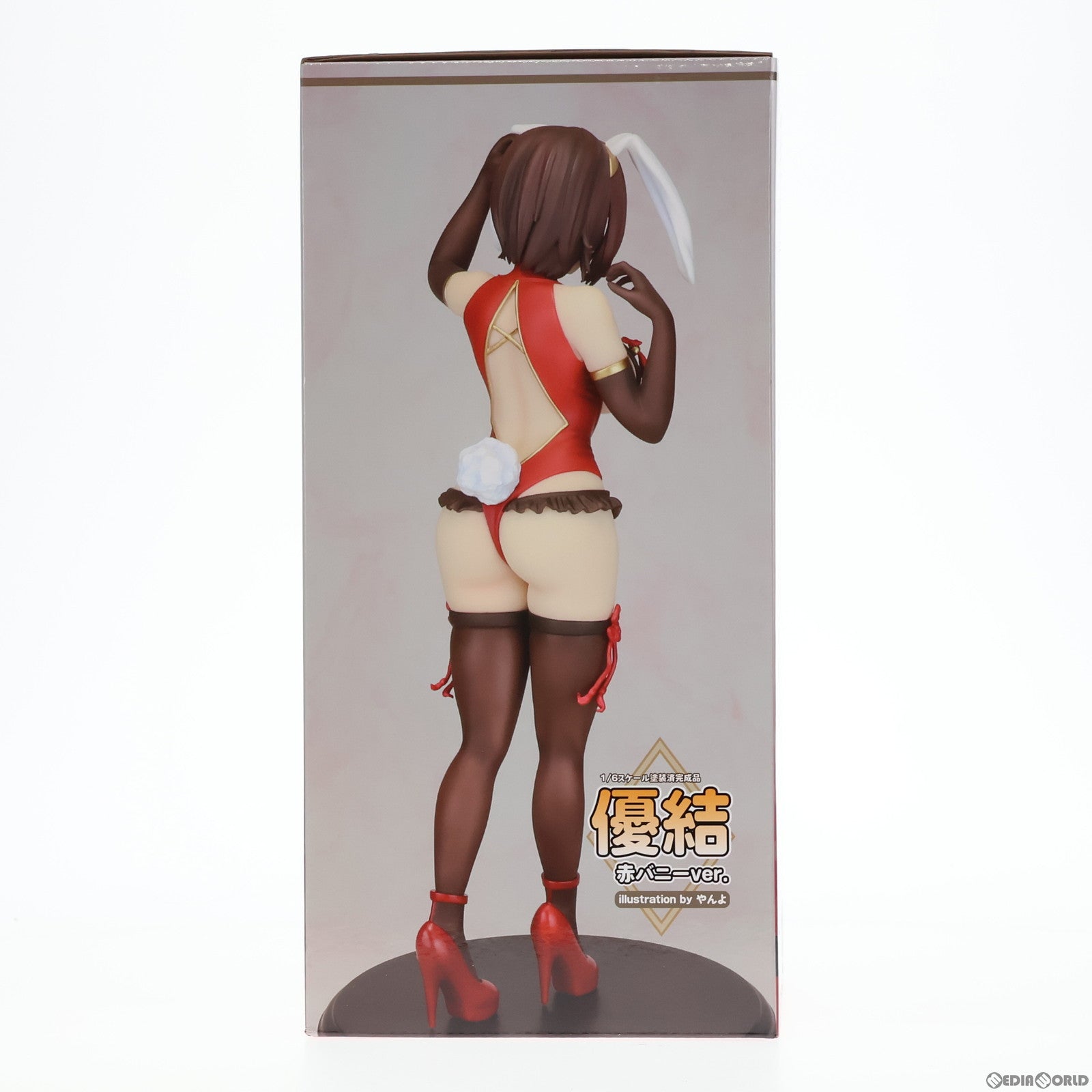 【中古即納】[FIG]優結(ゆうゆう) 赤バニーVer. illustation by やんよ 1/6 完成品 フィギュア レチェリー(20221211)