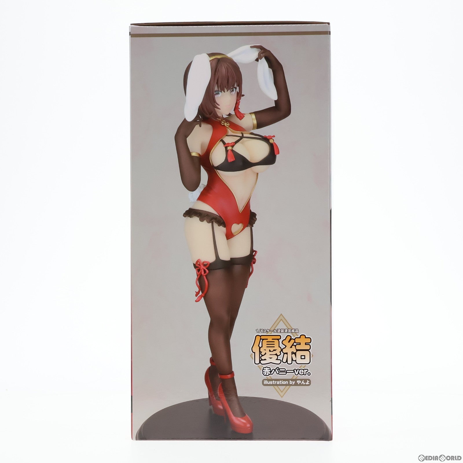 【中古即納】[FIG]優結(ゆうゆう) 赤バニーVer. illustation by やんよ 1/6 完成品 フィギュア レチェリー(20221211)