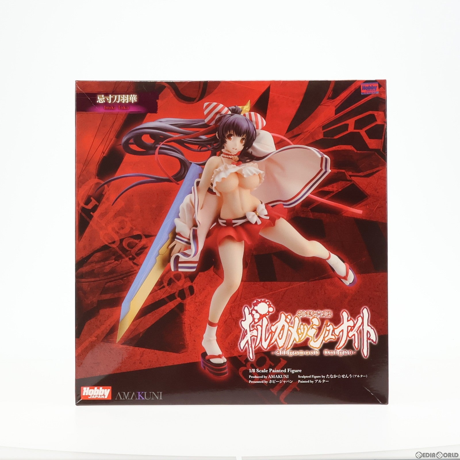 【中古即納】[FIG]忌寸刀羽華(いみきとうか) 神話大戦ギルガメッシュナイト 1/8 完成品 フィギュア 月刊ホビージャパン誌上通販&ホビージャパンオンラインショップ限定 ホビージャパン(20170910)