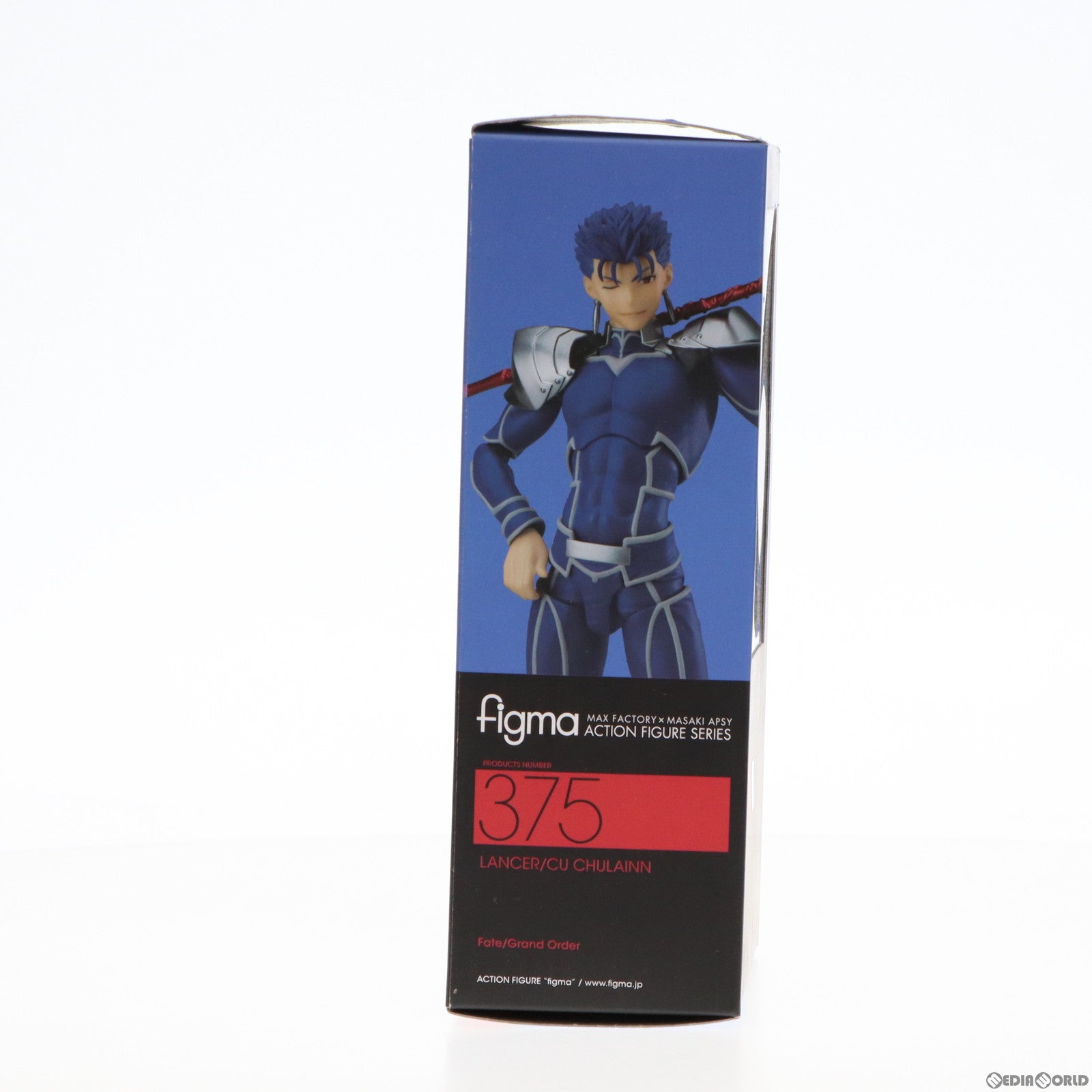 【中古即納】[FIG](再販)figma(フィグマ) 375 ランサー/クー・フーリン Fate/Grand Order(フェイト/グランドオーダー) 完成品 可動フィギュア マックスファクトリー(20200529)