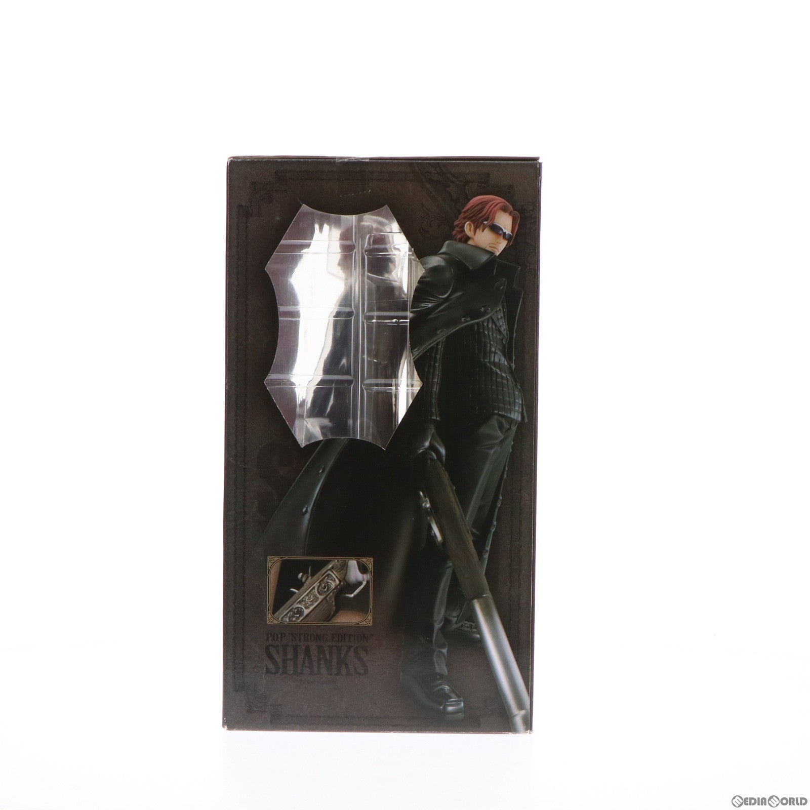 【中古即納】[FIG]Portrait.Of.Pirates P.O.P STRONG EDITION 赤髪のシャンクス ONE PIECE(ワンピース) 1/8 完成品 フィギュア メガハウス(20110531)