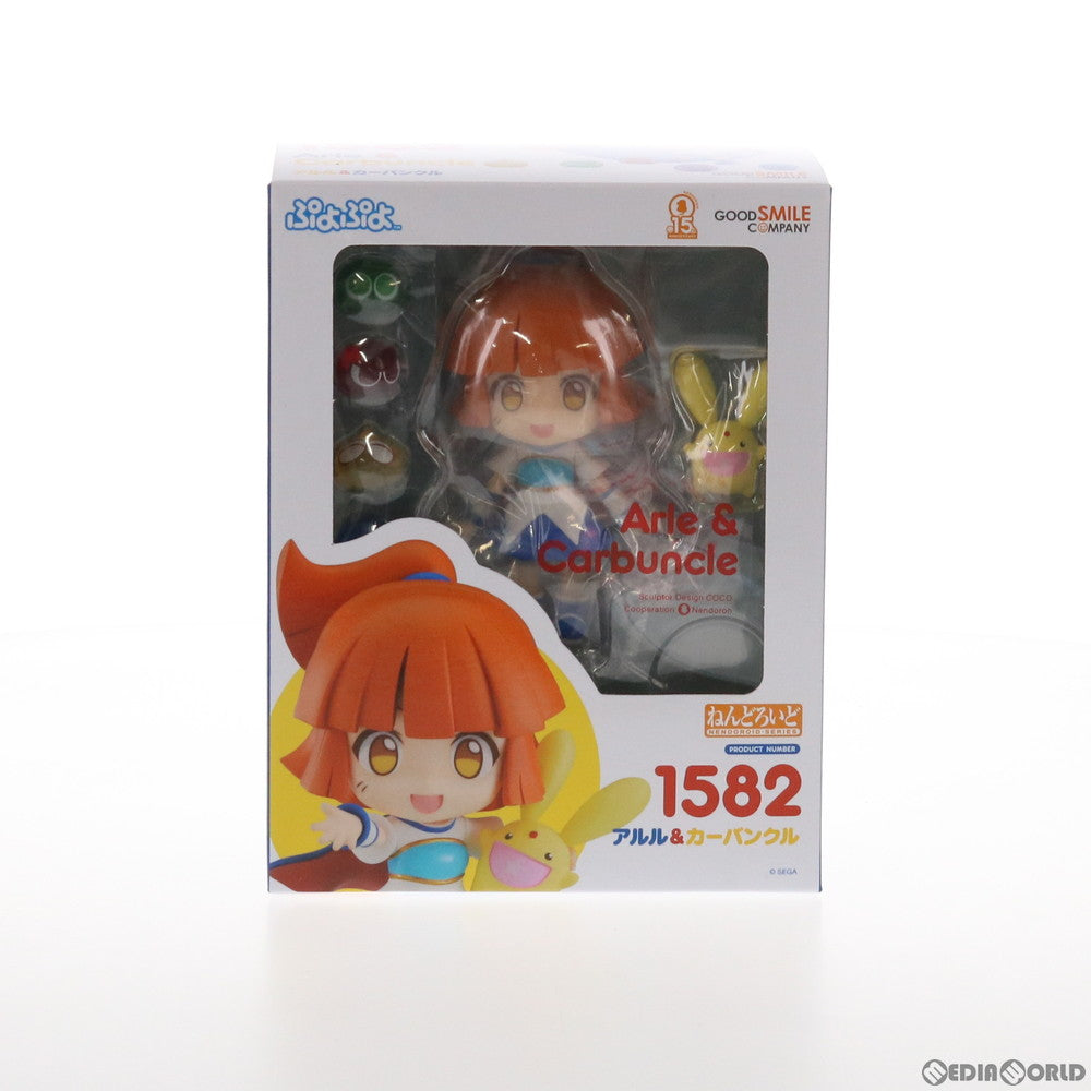 【中古即納】[FIG]ねんどろいど 1582 アルル&カーバンクル ぷよぷよ!!クエスト 完成品 可動フィギュア グッドスマイルカンパニー(20211030)