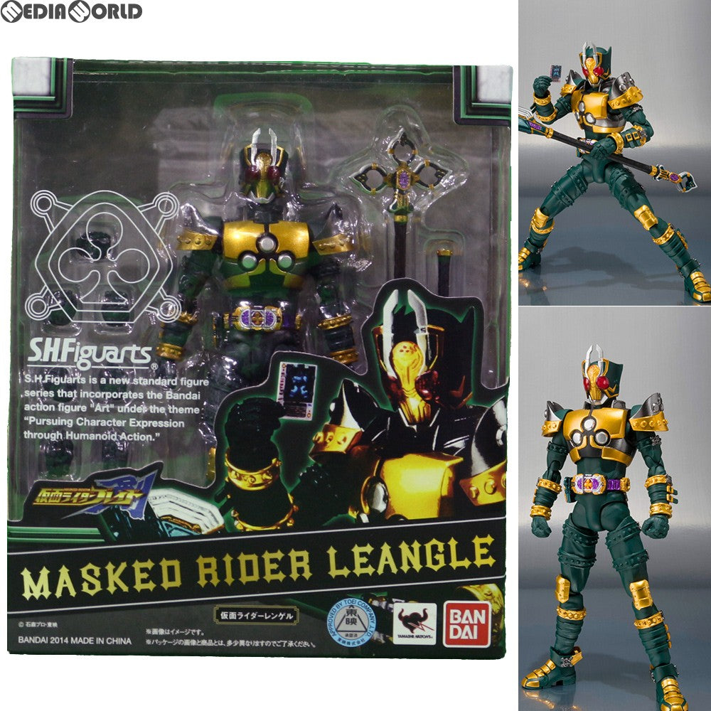 【中古即納】[FIG]S.H.Figuarts(フィギュアーツ) 仮面ライダーレンゲル 仮面ライダー剣(ブレイド) 完成品 可動フィギュア バンダイ(20140712)