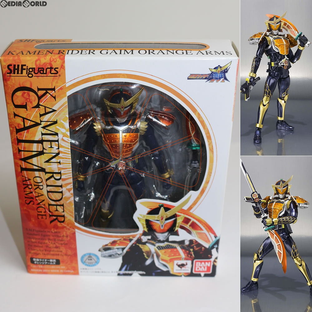 【中古即納】[FIG] S.H.Figuarts(フィギュアーツ) 仮面ライダー鎧武 オレンジアームズ 完成品 可動フィギュア バンダイ(20140531)