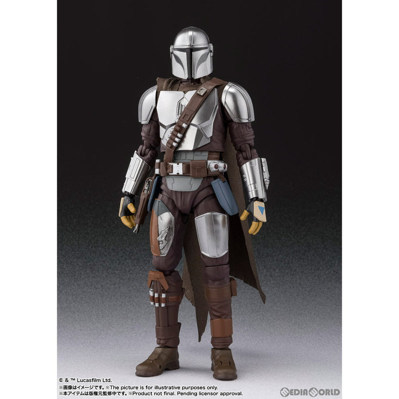 【中古即納】[FIG]S.H.Figuarts(フィギュアーツ) ザ・マンダロリアン(ベスカーアーマー)(STAR WARS:The  Mandalorian) スター・ウォーズ ザ・マンダロリアン 完成品 可動フィギュア バンダイスピリッツ(20200926)