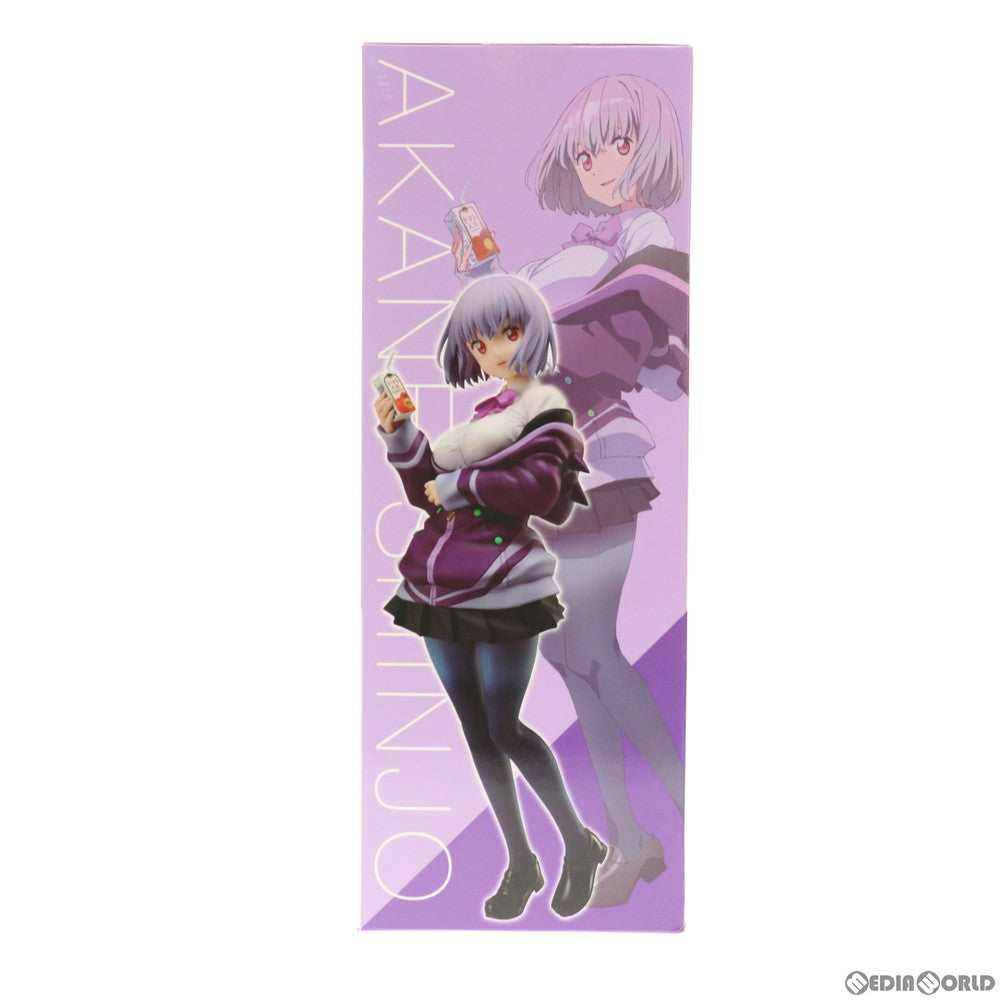 中古即納】[FIG]新条アカネ(しんじょうあかね) SSSS.GRIDMAN(グリッドマン) 1/7 完成品 フィギュア あみあみ&アニまるっ!限定  TBSグロウディア