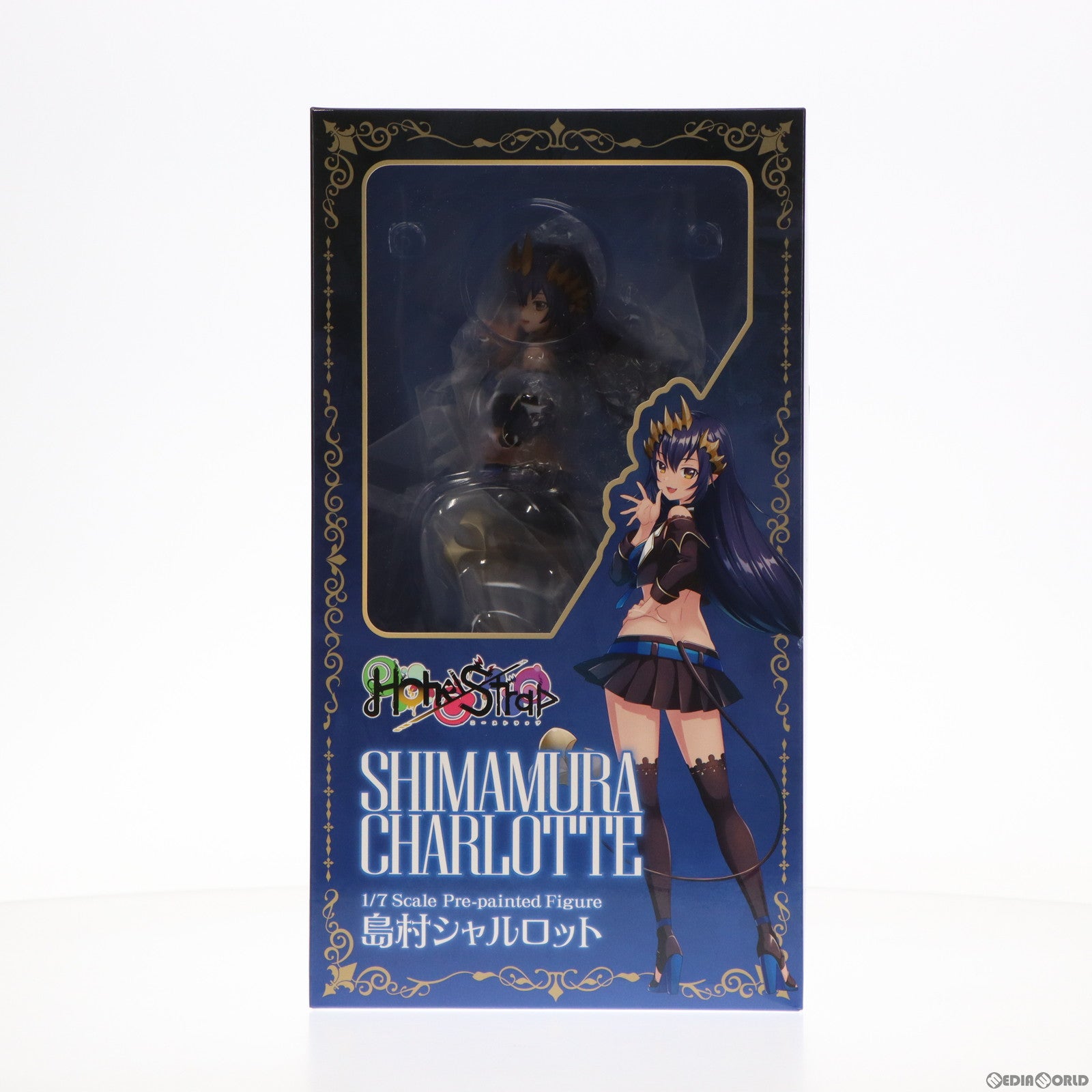【中古即納】[FIG] SPWN あみあみ限定 HoneyStrap 島村シャルロット バーチャルYouTuber 1/7 完成品 フィギュア 774inc.(ななしいんく) (20220620)